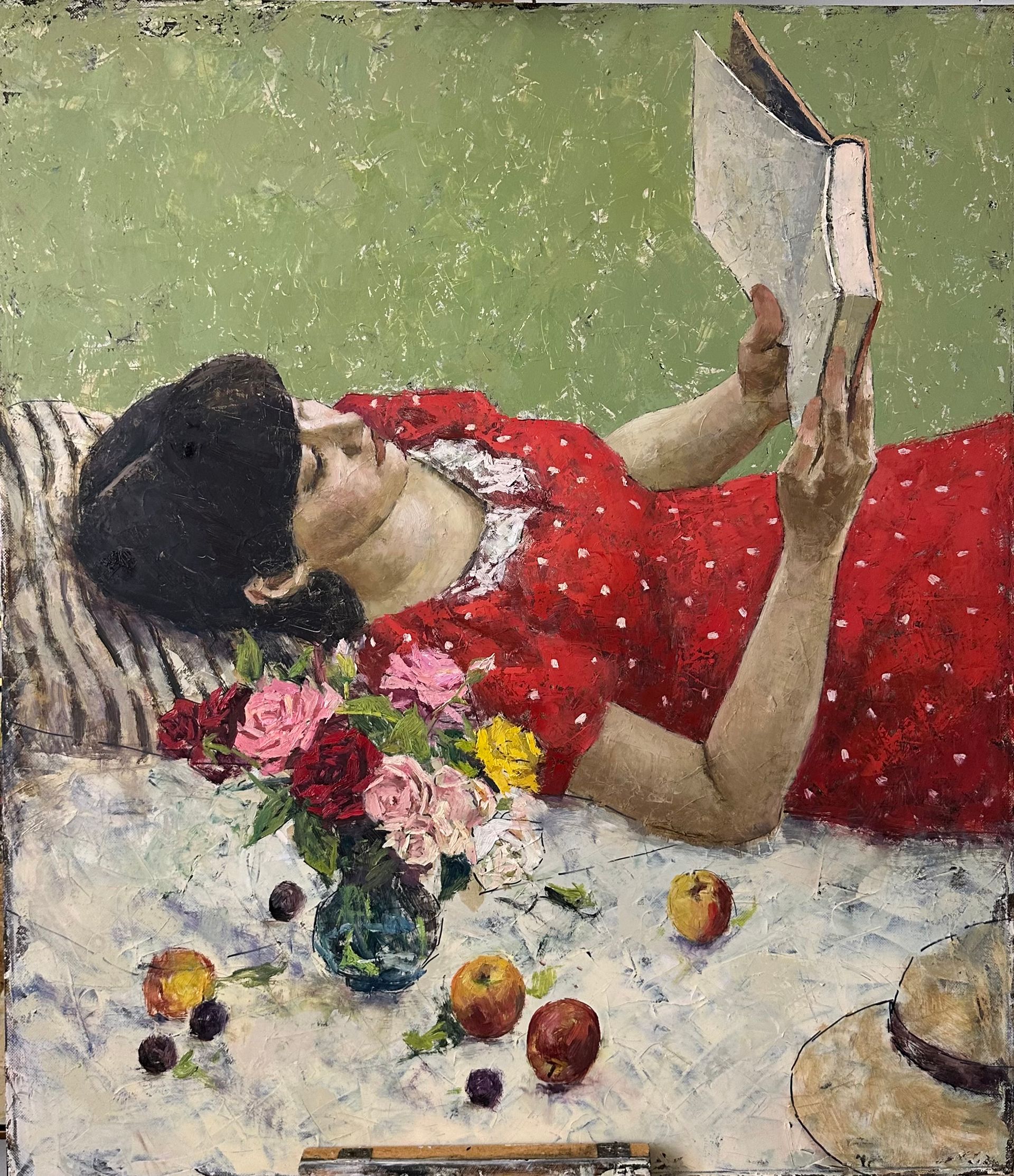 Ёкуб Бекназаров (Картина, живопись - 
                  90 x 110 см) Пикник