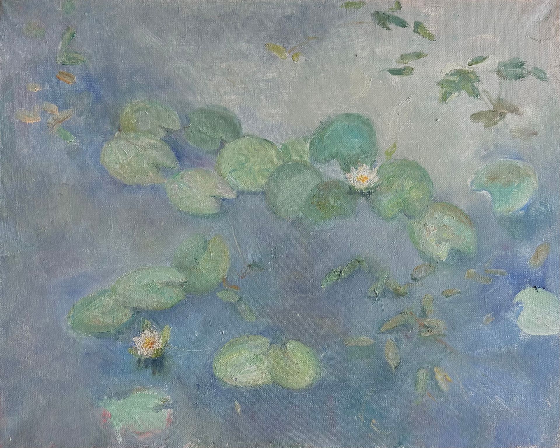 Екатерина Потапова (Картина, живопись - 
                  50 x 40 см) Кувшинки