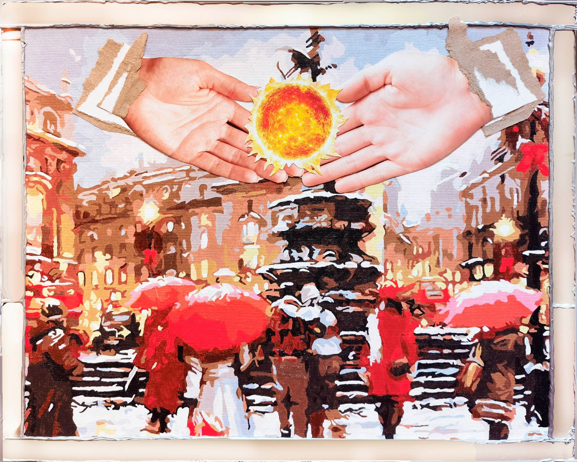 Ирина БАСТ (Картина, живопись - 
                  50 x 40 см) Вам нужно немного солнца