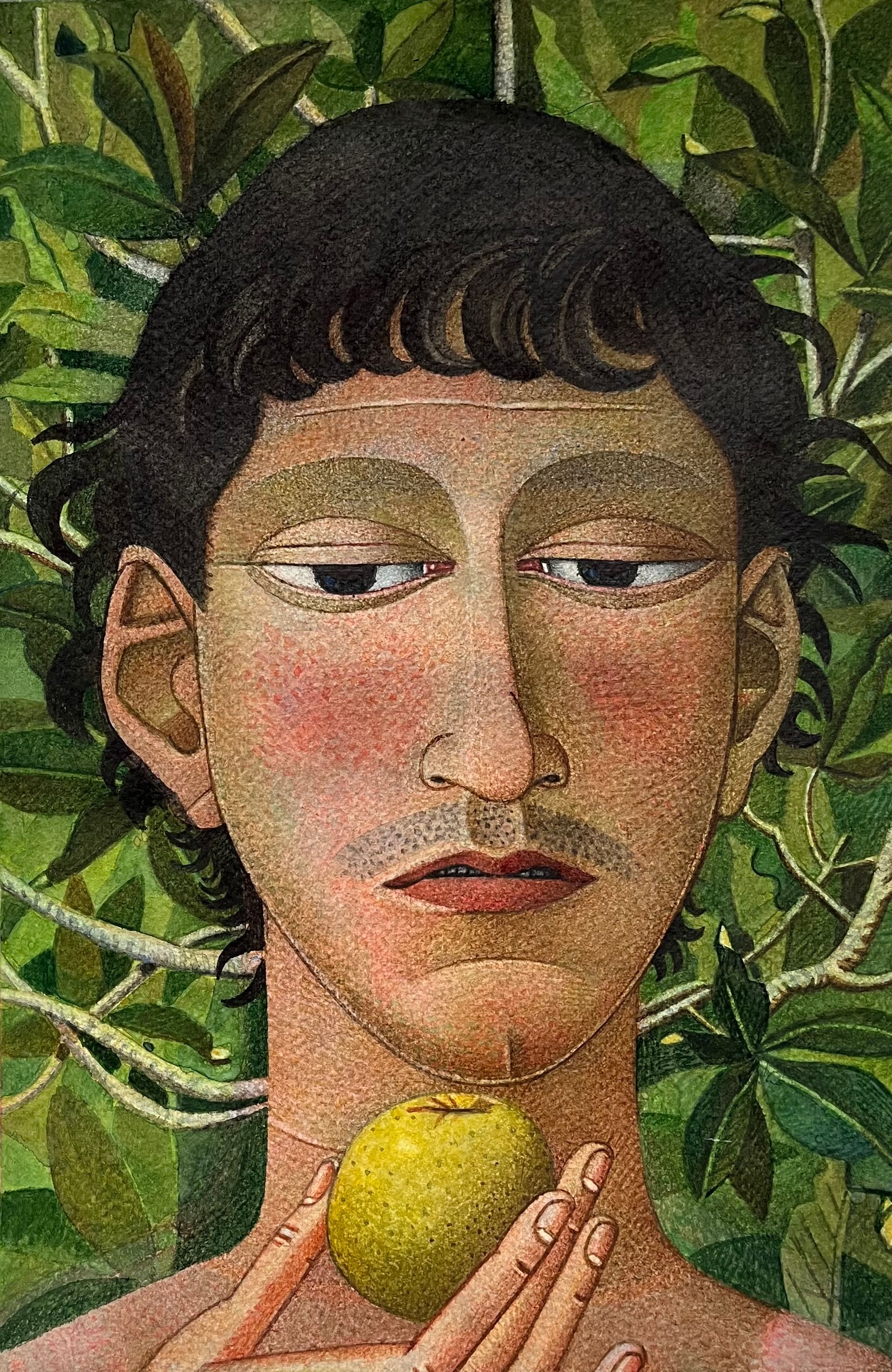 Иван Афонский (Авторская графика - 
                  22 x 33 см) Портрет 14