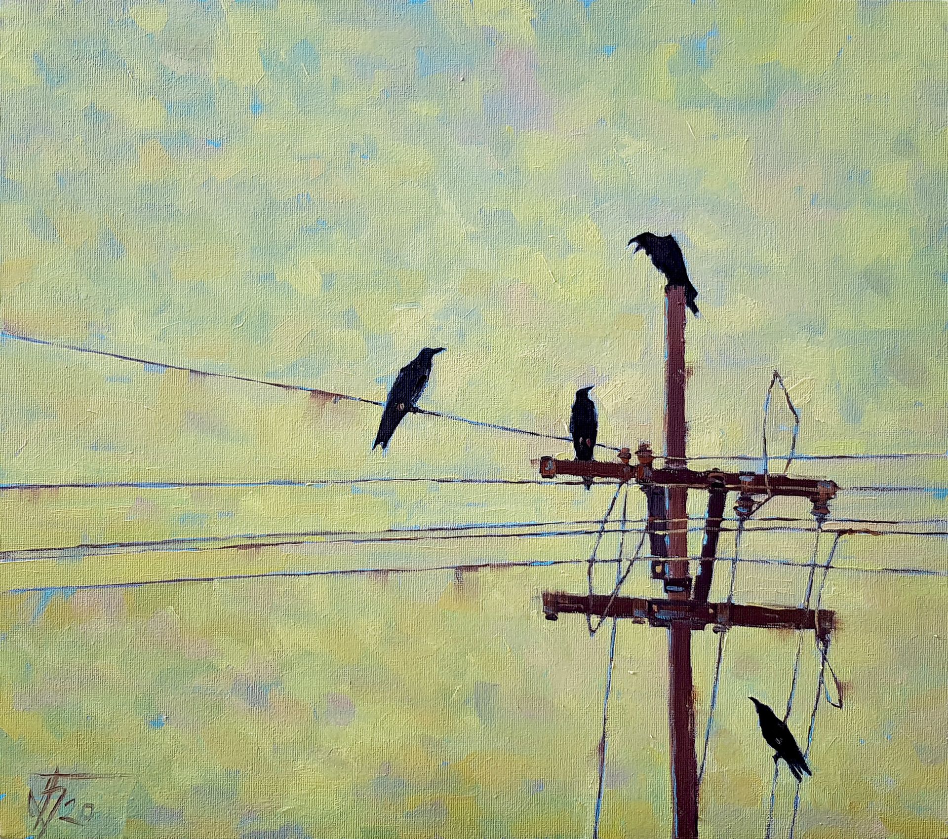 Александр Буданов (Авторская графика - 
                  40 x 35 см) Оратор