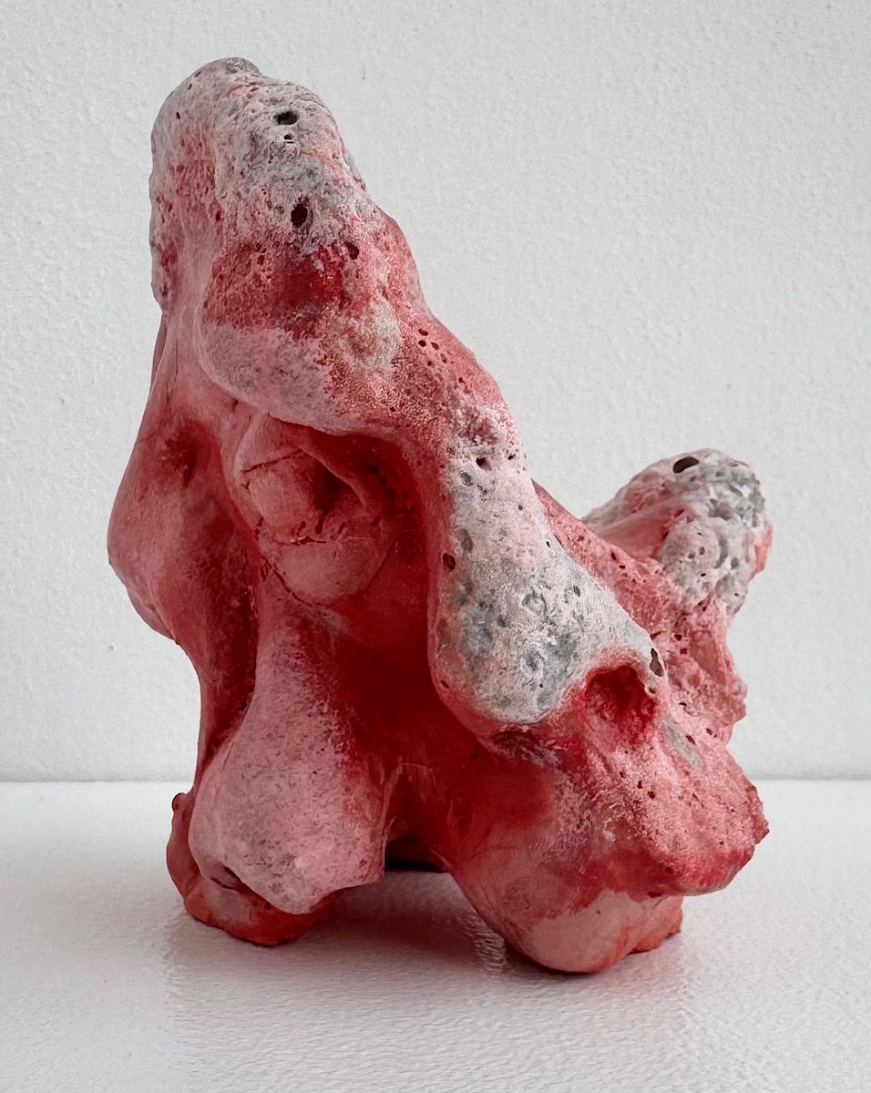 Наташа Хилл (Скульптура - 
                  7 x 9 см) Механика узнавания I