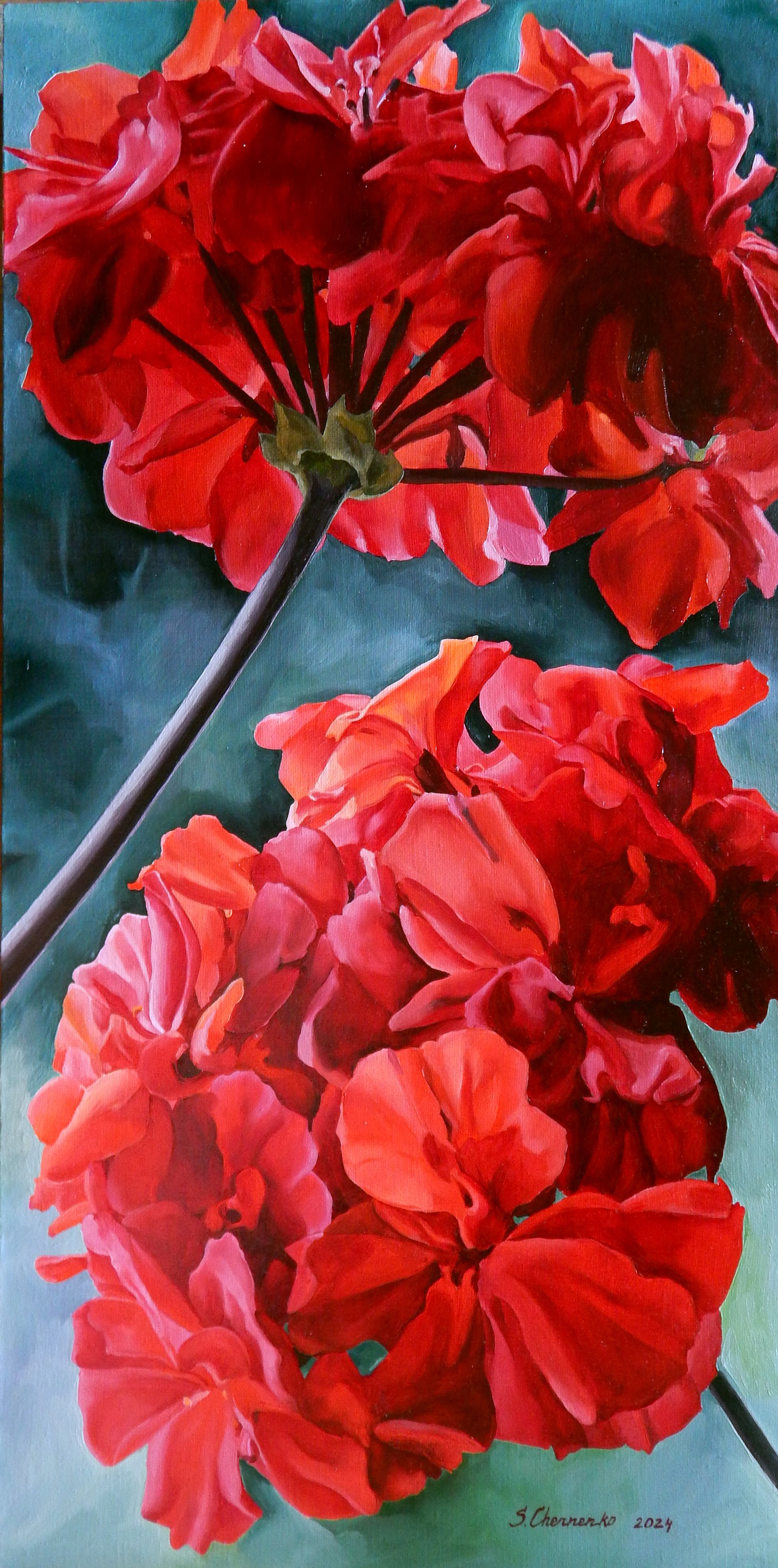 Светлана Черненко (Картина, живопись - 
                  50 x 100 см) Калачики
