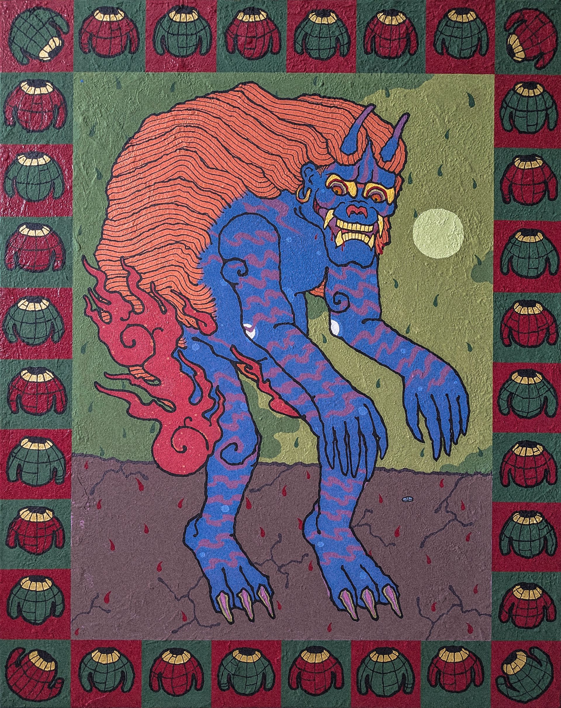 Артем Fukkuatorick (Картина, живопись - 
                  80 x 100 см) Butthurt