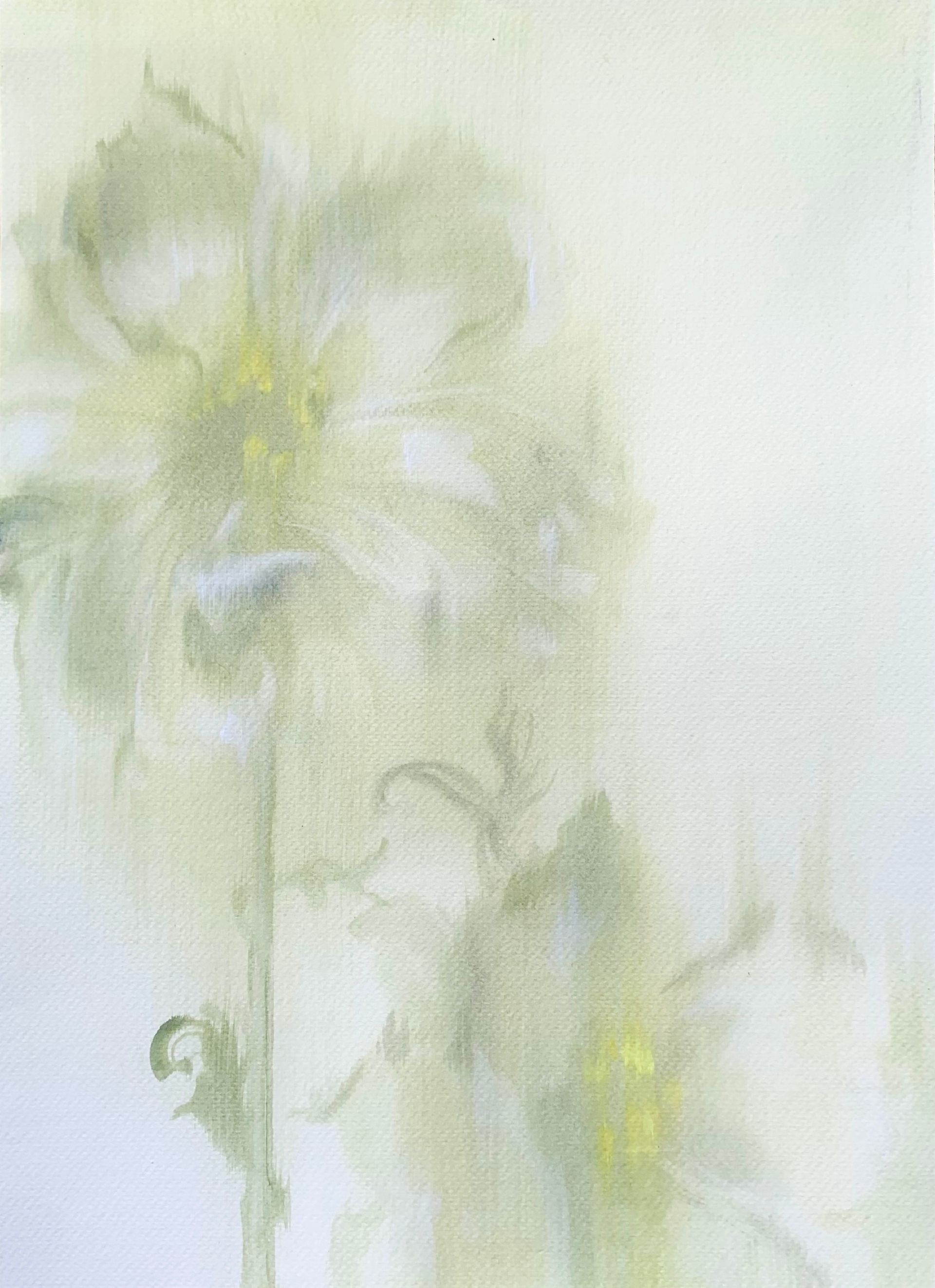 Ульяна Соловей (Авторская графика - 
                  40 x 50 см) Лист / анемон I