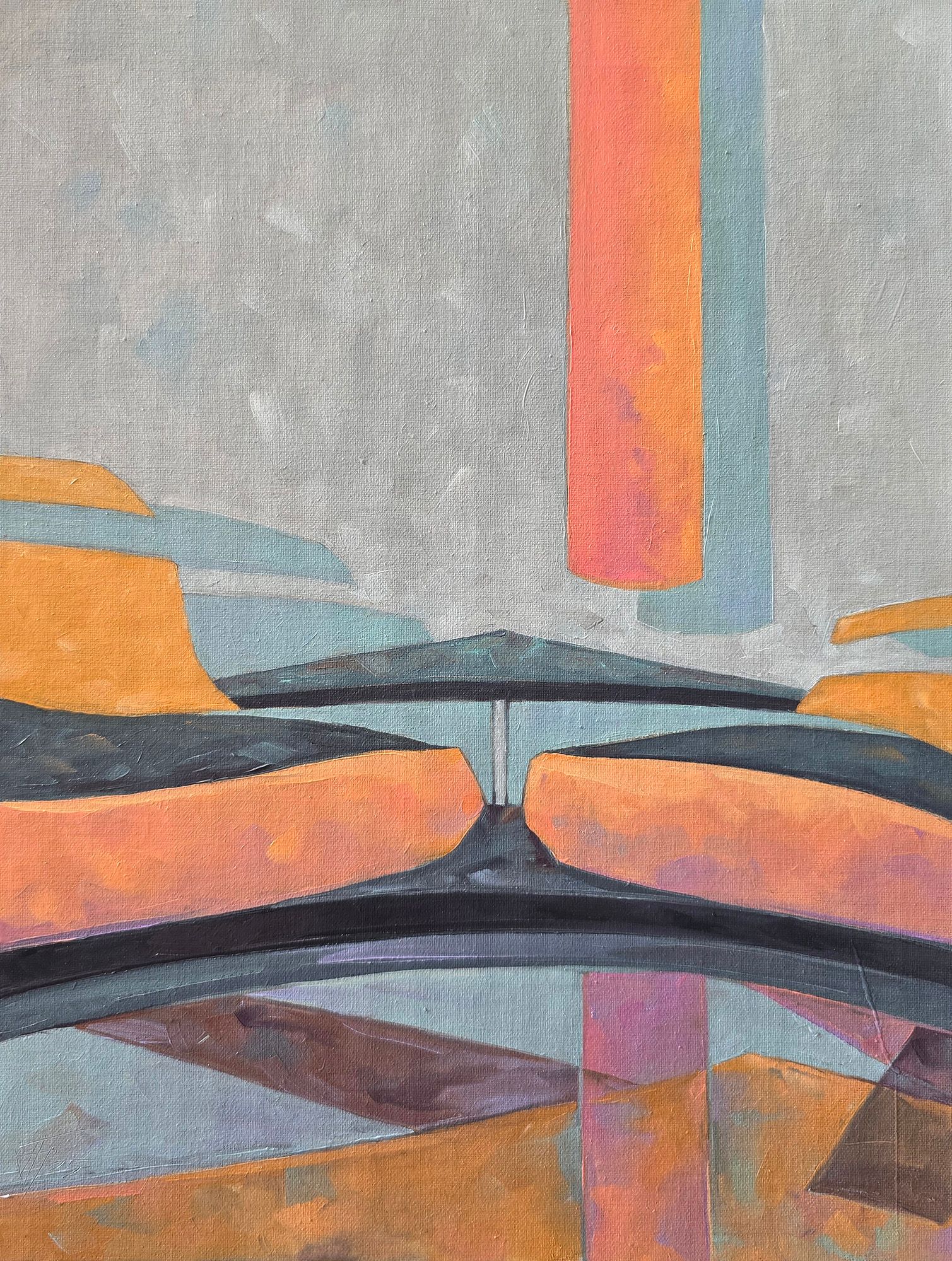 Александр Буданов (Авторская графика - 
                  30 x 40 см) Абстракция 107