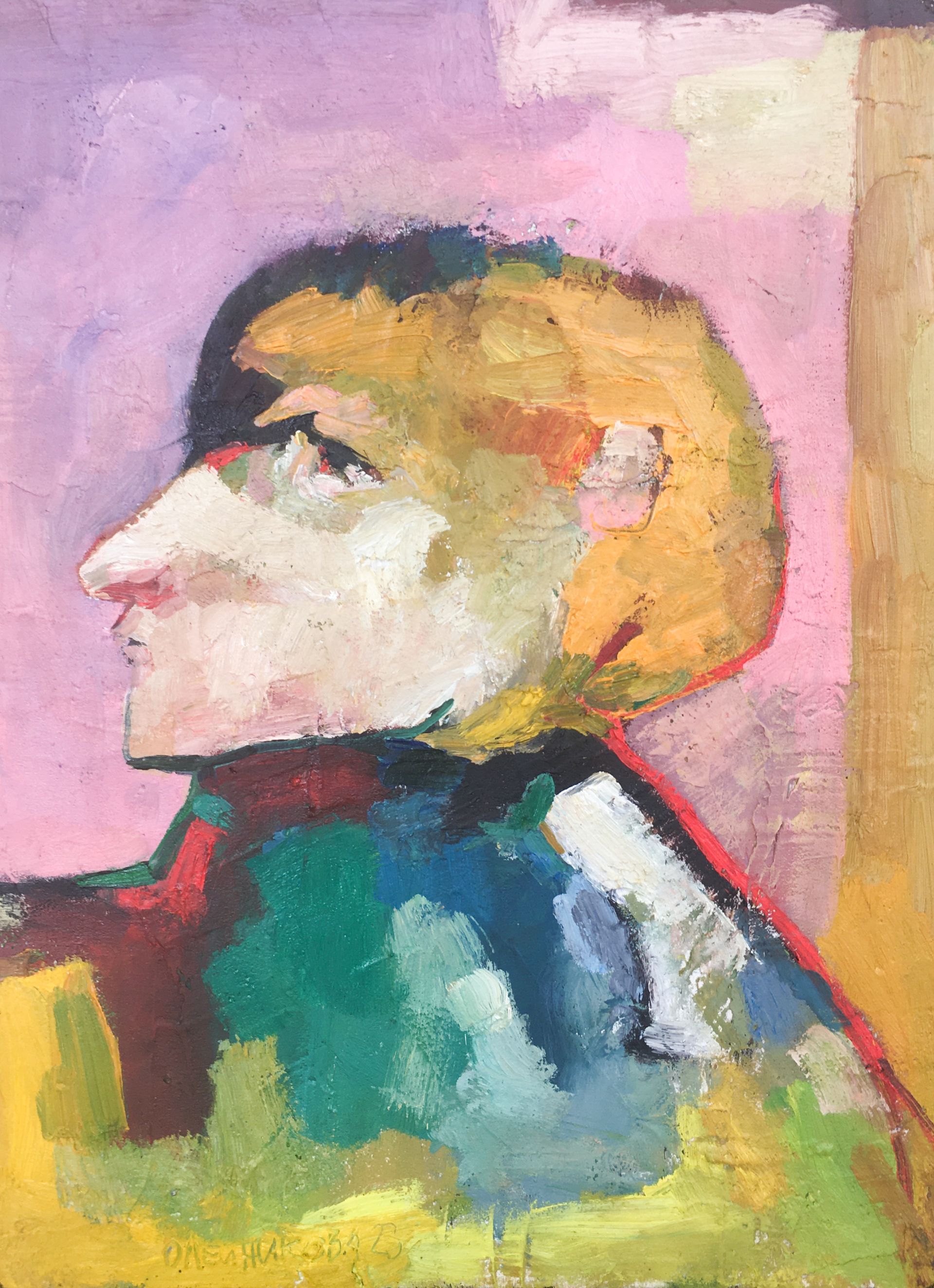 Лера Олейникова (Авторская графика - 
                  30 x 40 см) Орландо