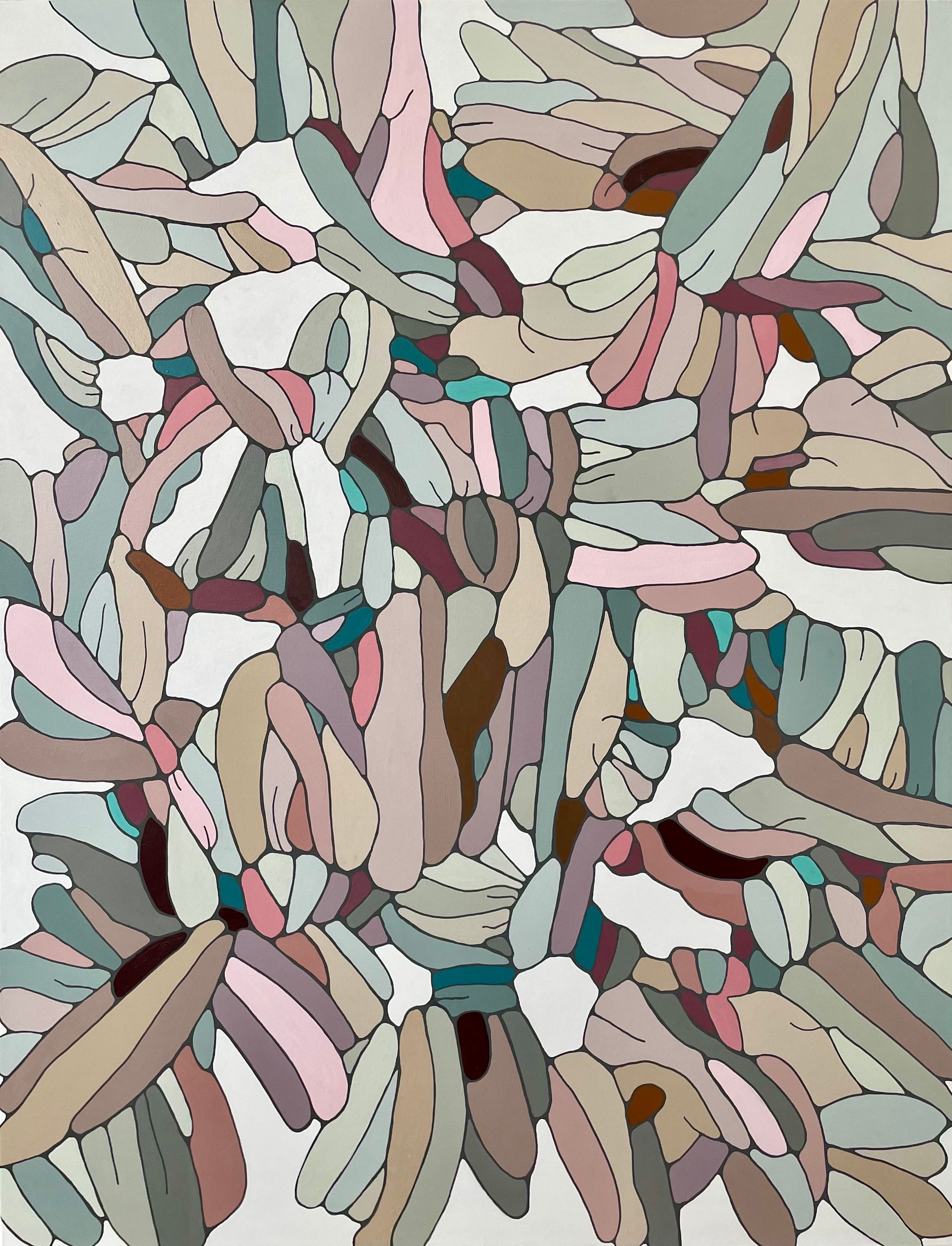 Марина Астахова (Картина, живопись - 
                  100 x 130 см) FIELDS 9