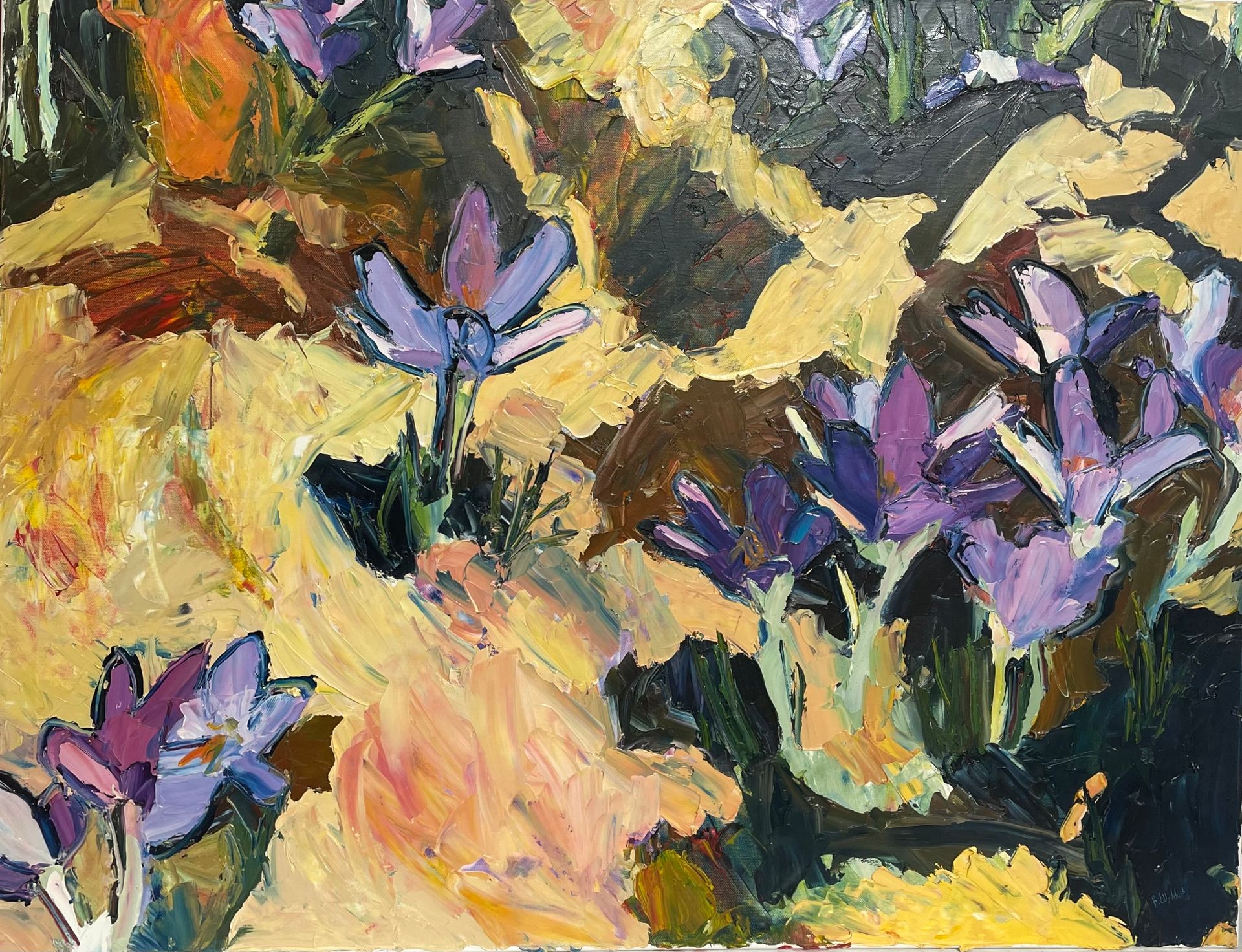 Валентин Шунков (Картина, живопись - 
                  90 x 70 см) Шафран