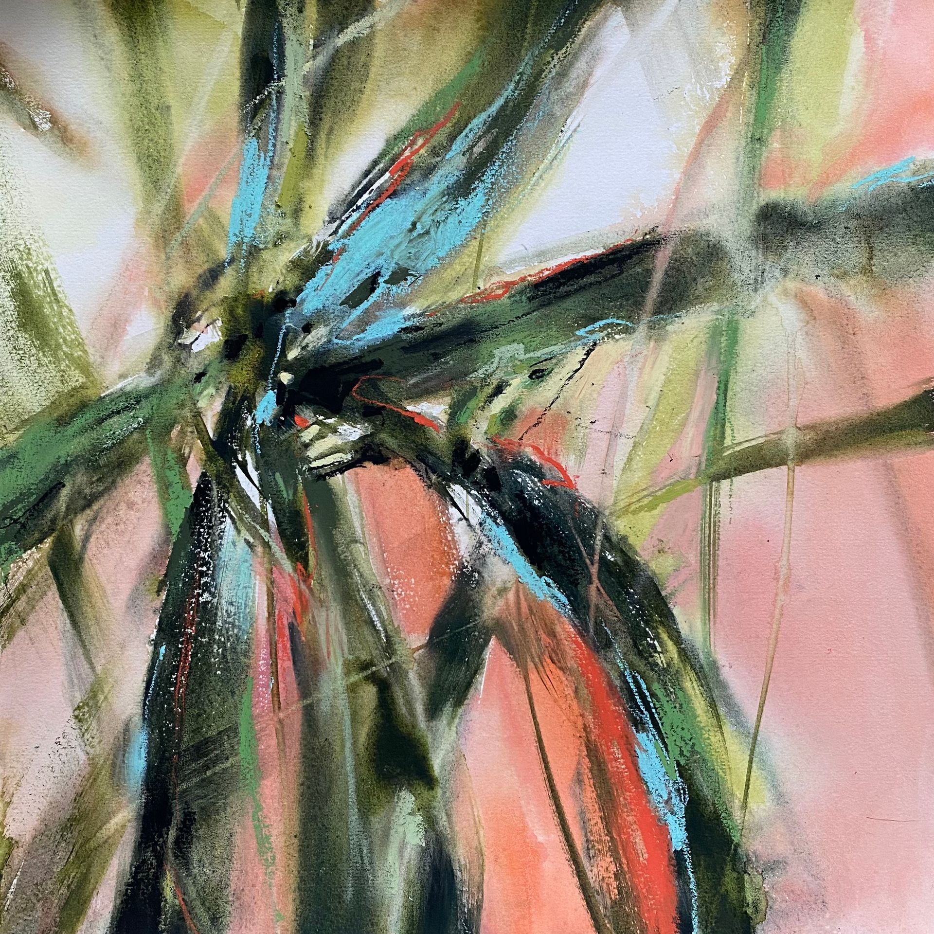 Анна Богинская (Авторская графика - 
                  32 x 33 см) Истории с подоконника