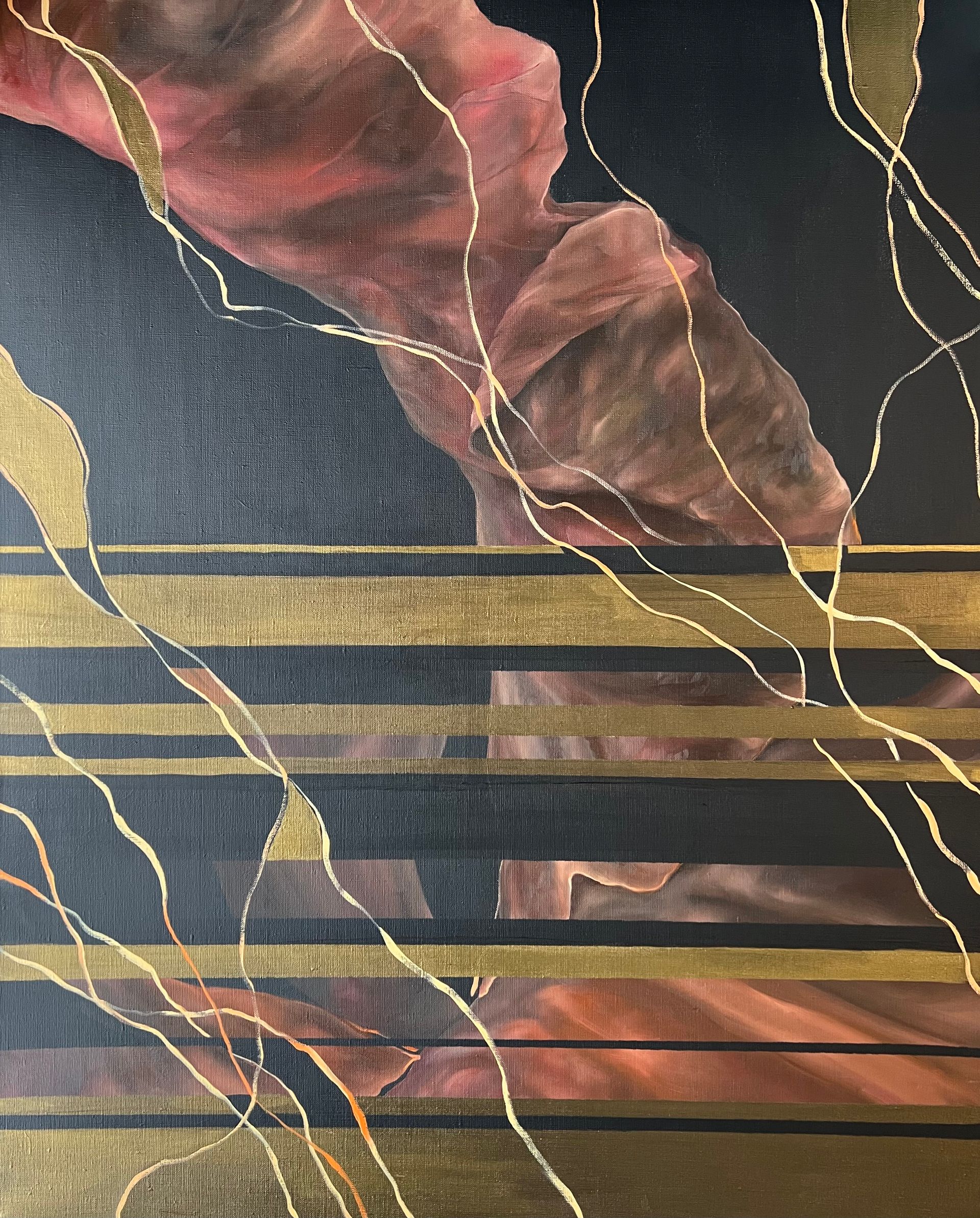 Инна Сумина (Картина, живопись - 
                  80 x 100 см) Геометрия чувств