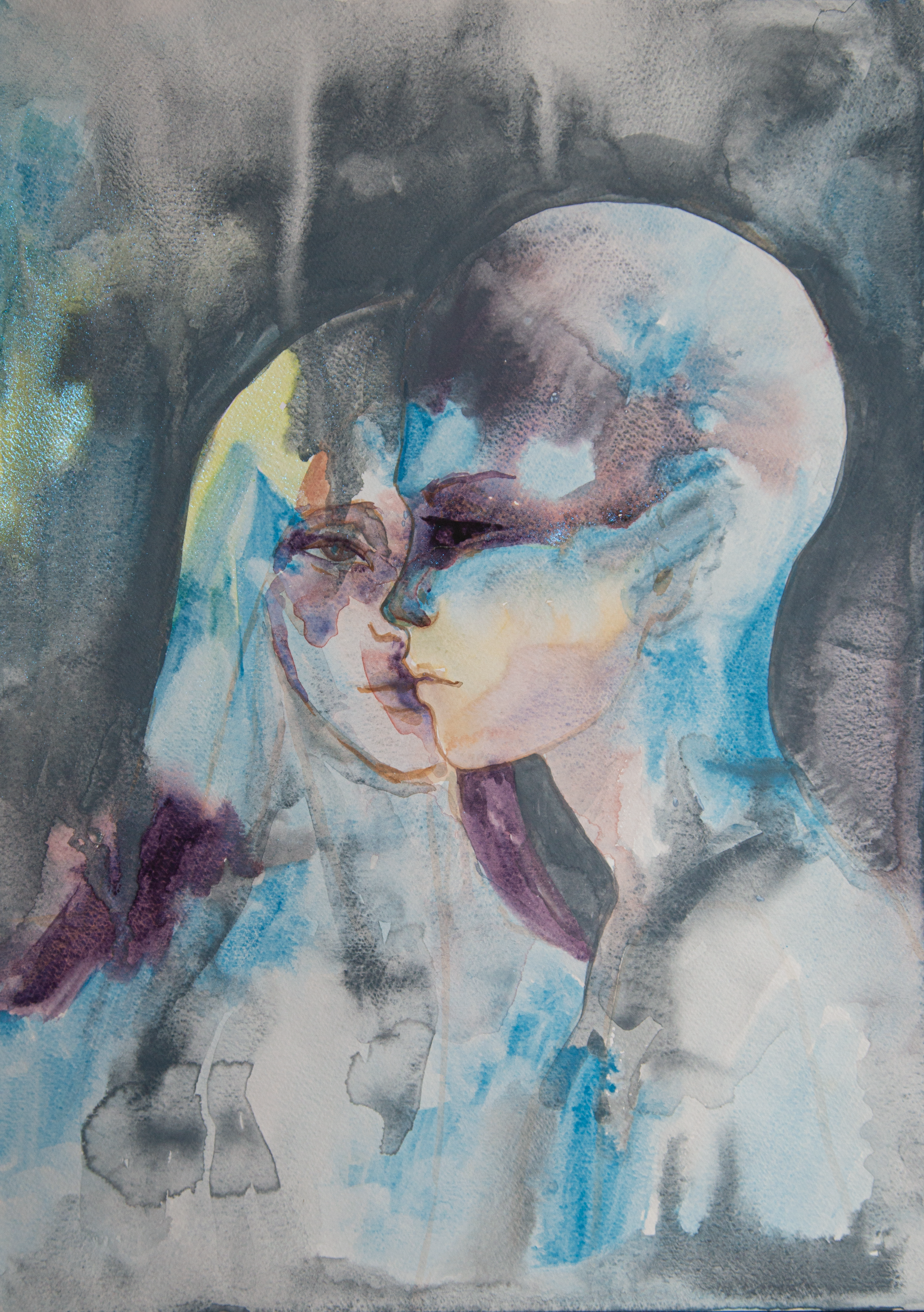 Елизавета Журавлева (Авторская графика - 
                  29.6 x 41.8 см) Близкий…