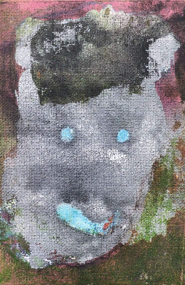Юрий Самойлов (Картина, живопись - 
                  10 x 15 см) Waterwolf