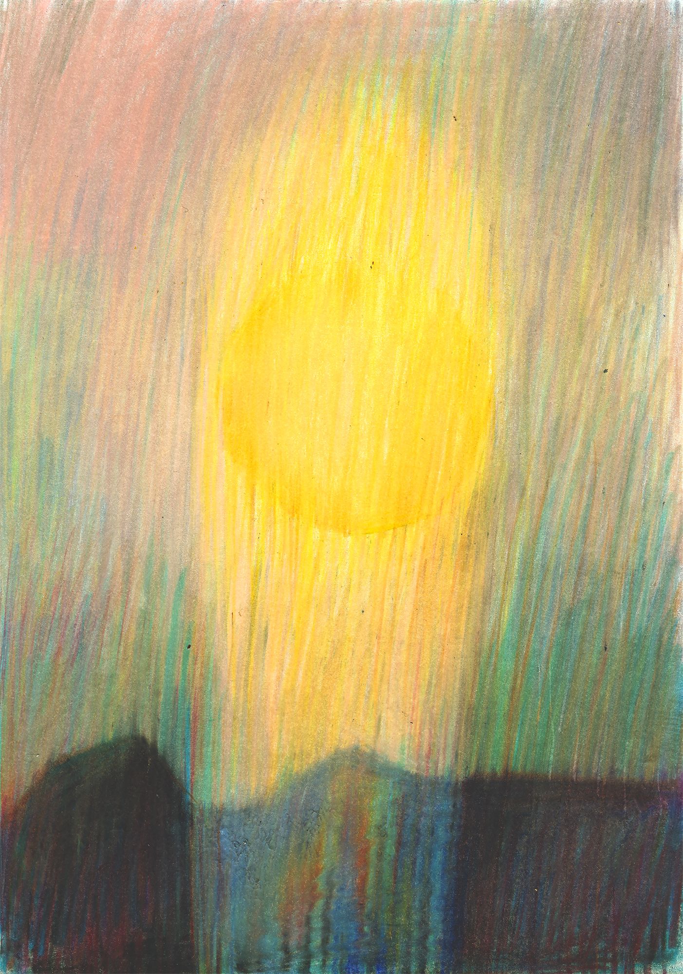 Олег Агафонов (Авторская графика - 
                  14.5 x 20.5 см) Сияние