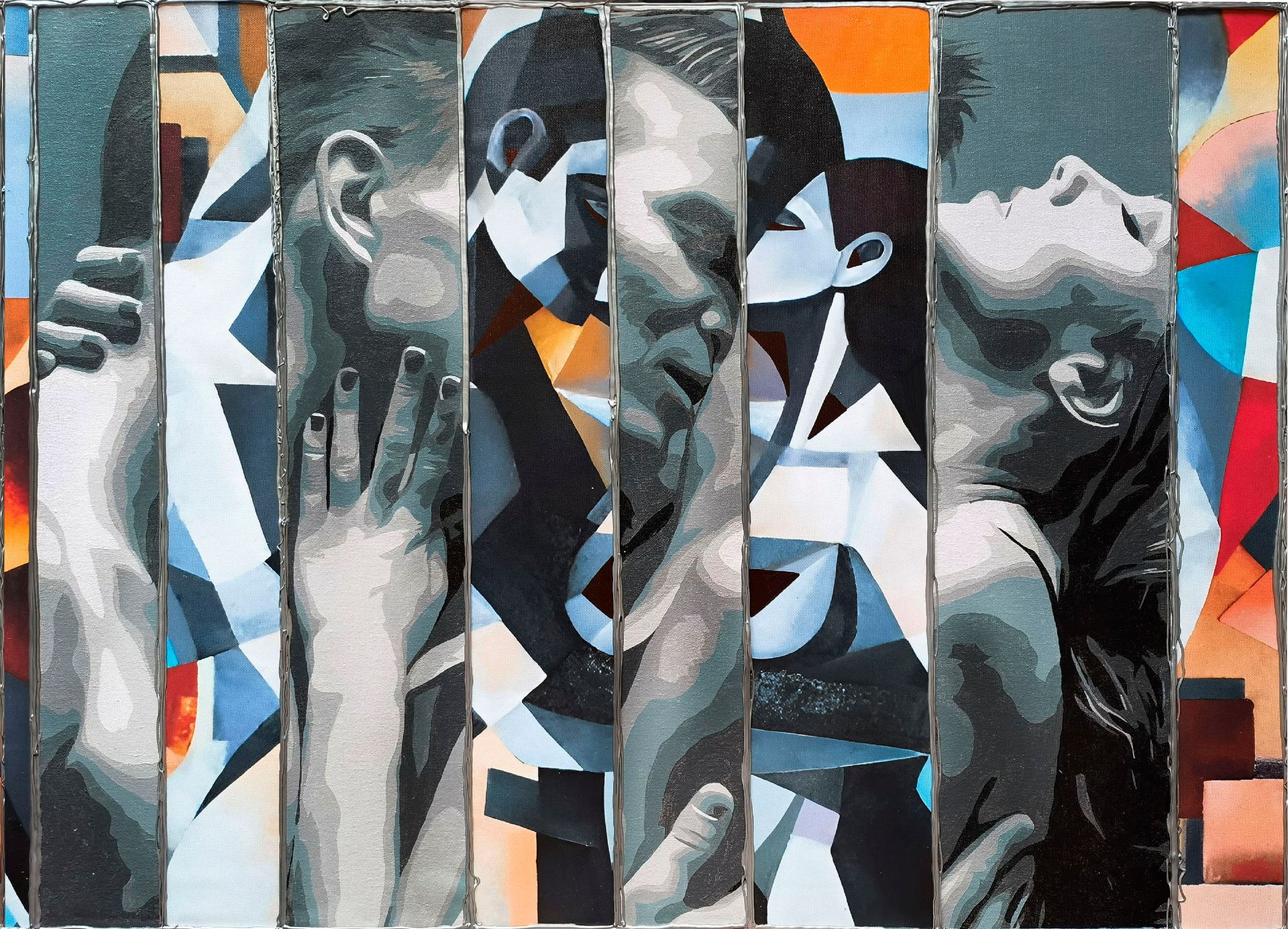 Ирина БАСТ (Картина, живопись - 
                  70 x 50 см) Нежные объятия