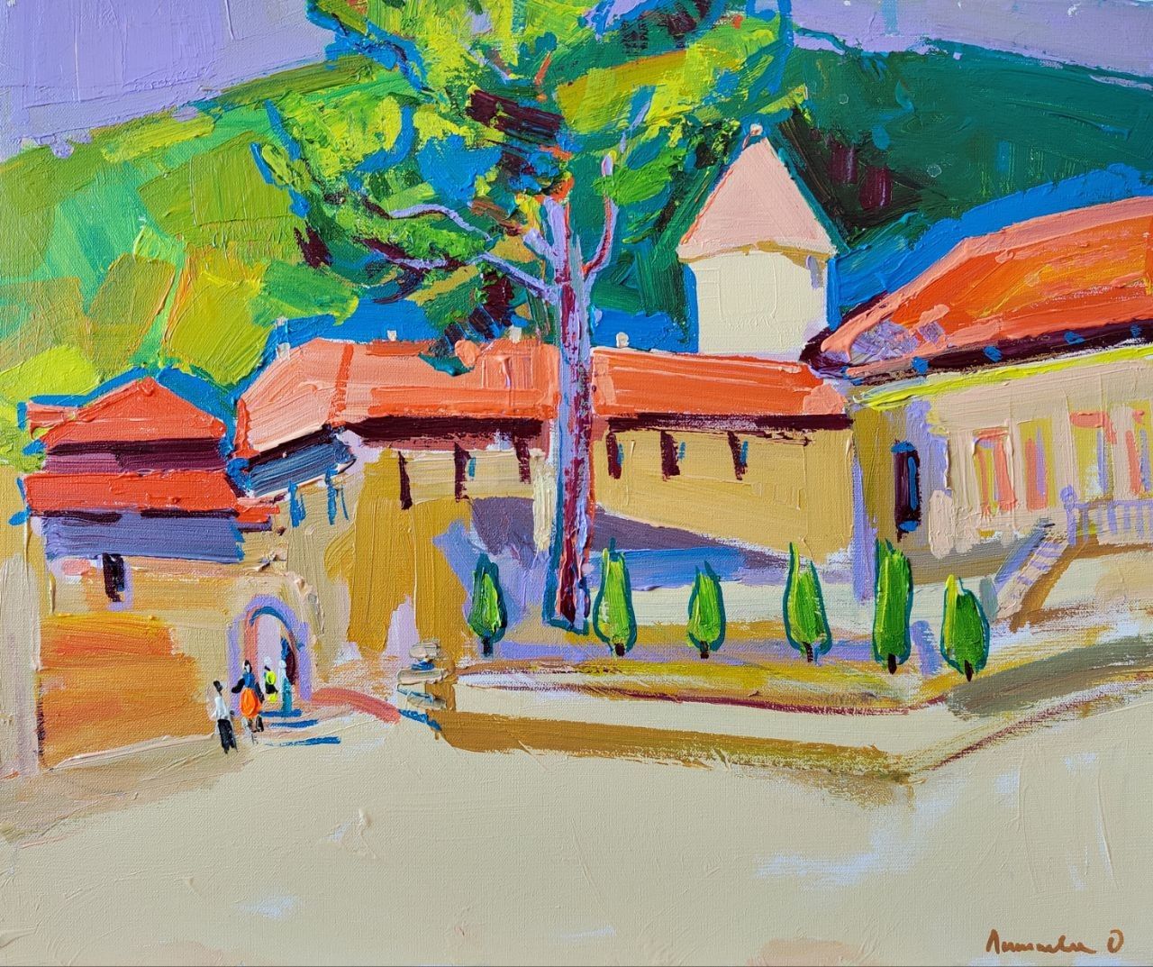 Олеся Лишаева (Картина, живопись - 
                  60 x 50 см) Сурб хач