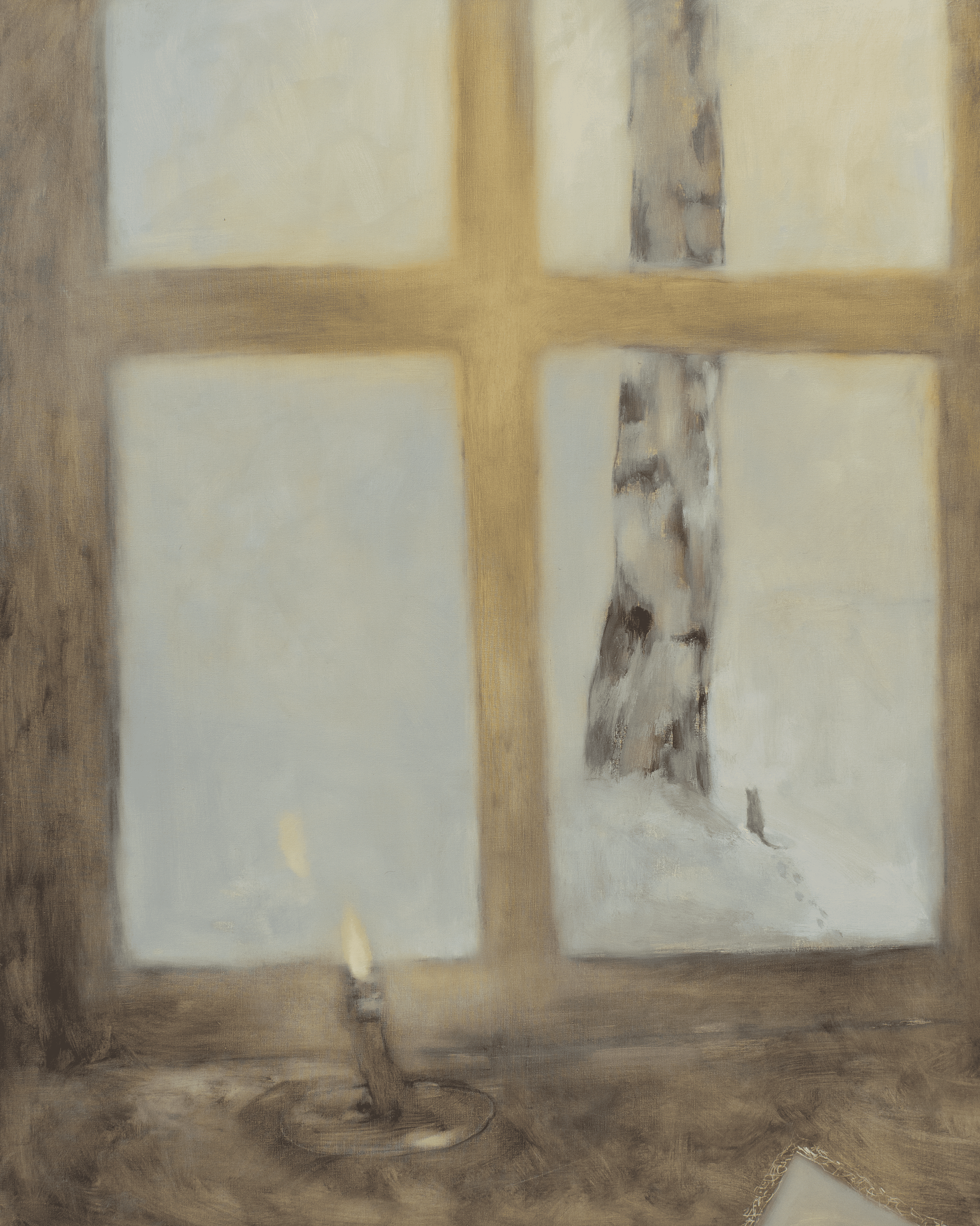 Анастасия Попова (Картина, живопись - 
                  80 x 100 см) Ее дом