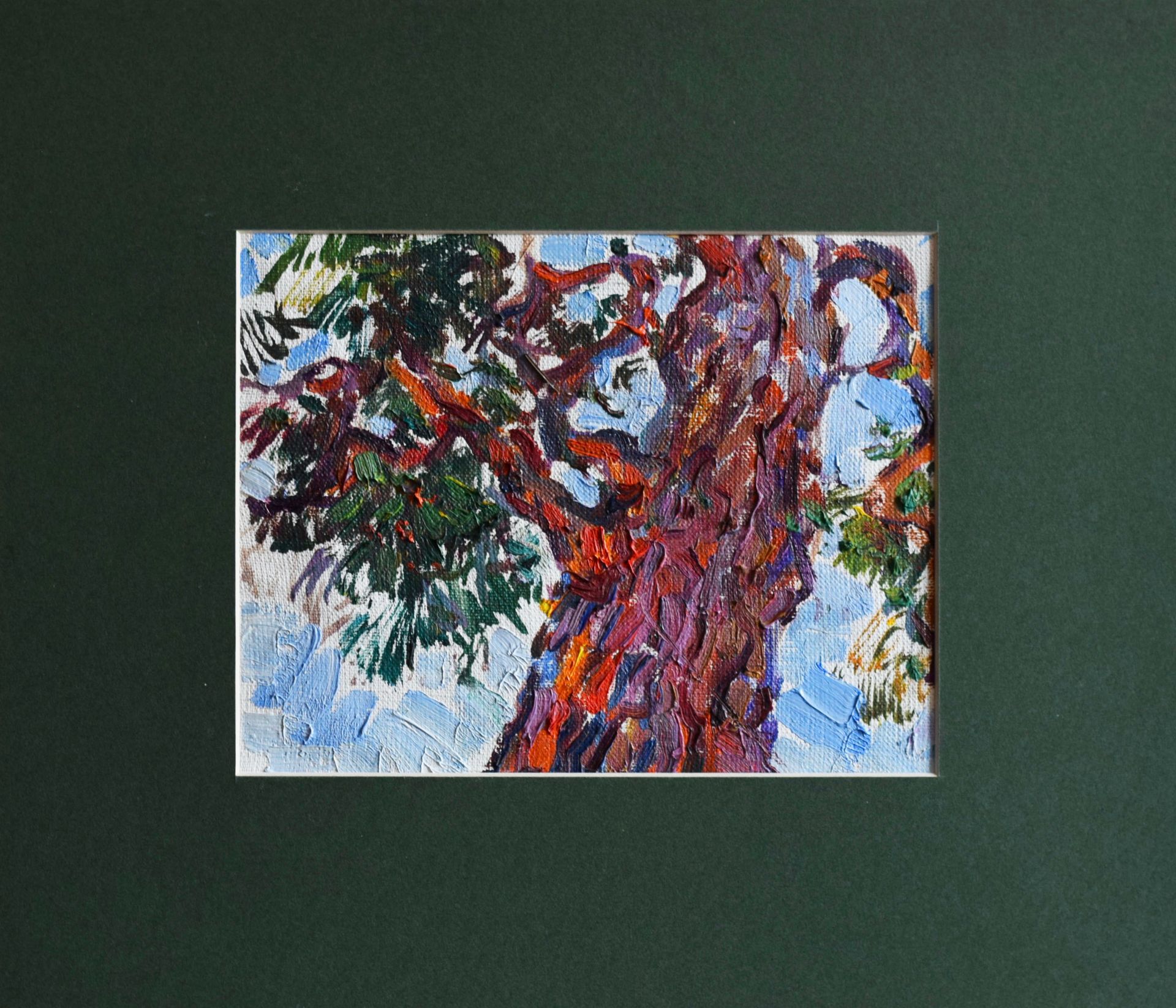 Илья Хахарев (Картина, живопись - 
                  35 x 30 см) Крымская сосна