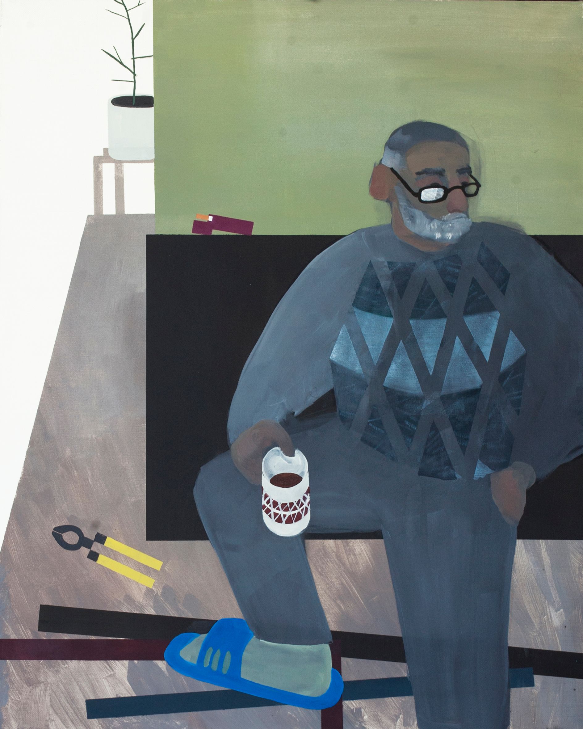 Анна Мельниченко (Картина, живопись - 
                  80 x 100 см) Владимир