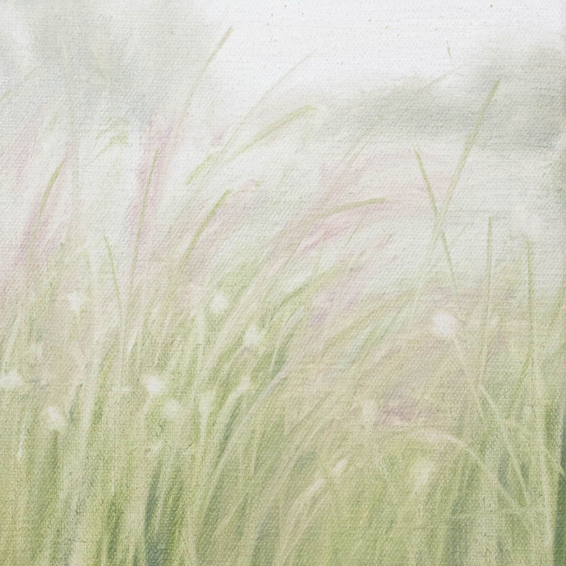 Татьяна Прокшина (Картина, живопись - 
                  20 x 20 см) Травы 260204-1. Весна