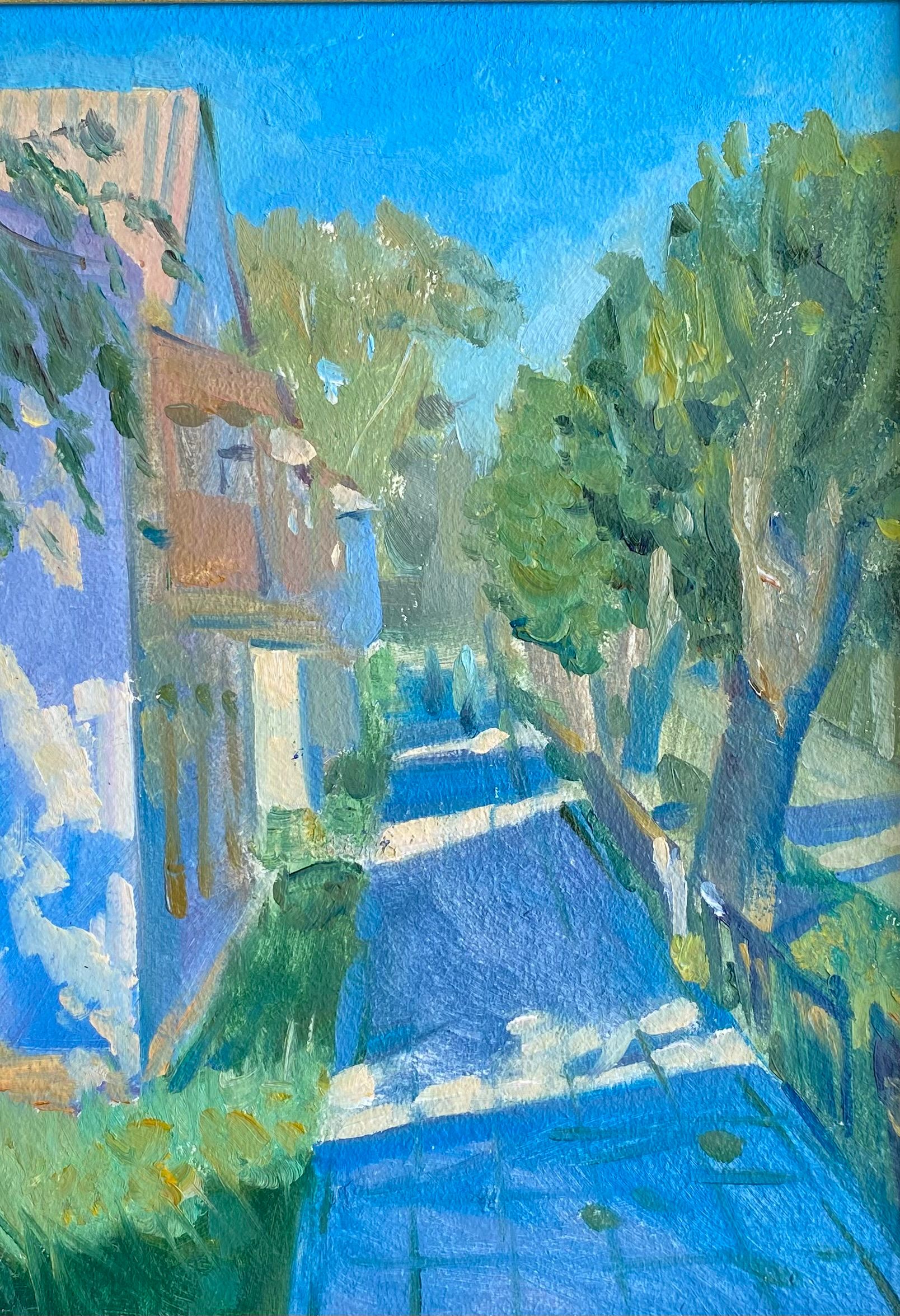Регина Буглеева (Картина, живопись - 
                  26 x 35 см) Солнечная улочка
