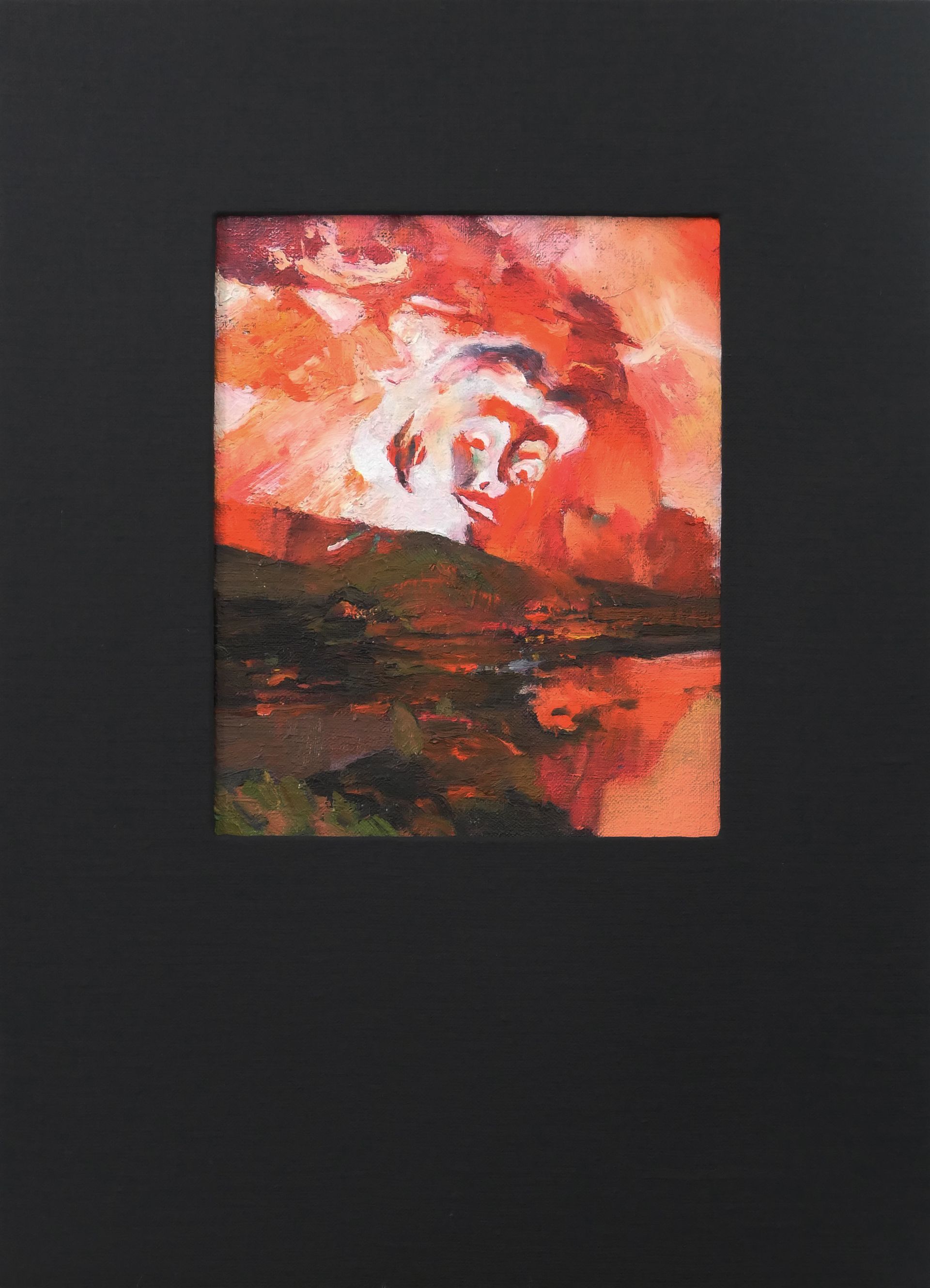 Данил Даниловский (Картина, живопись - 
                  20 x 25 см) Закат