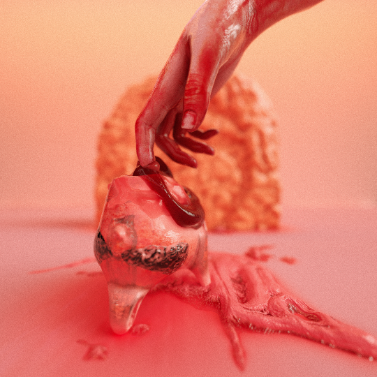 Рита Раева (Фотография - 
                  40 x 40 см) Myth about blood