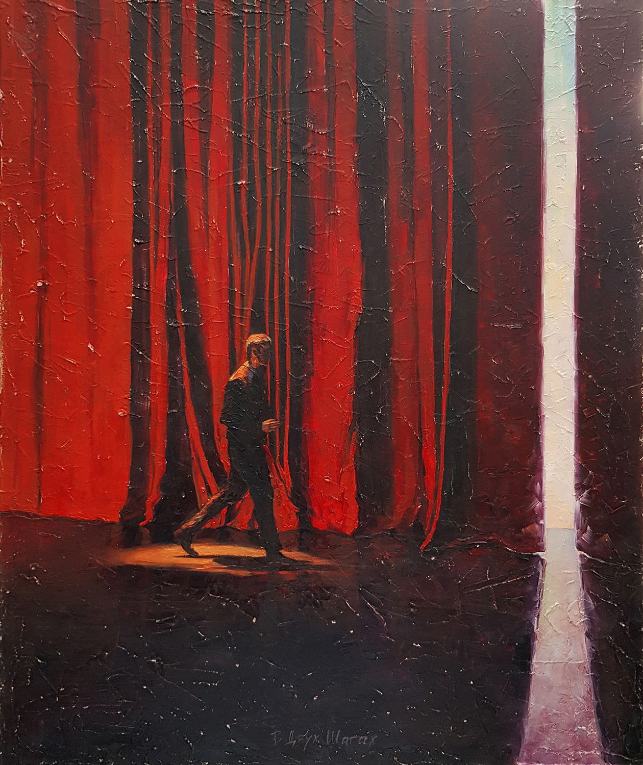 Александр Буданов (Картина, живопись - 
                  50 x 60 см) В Двух Шагах