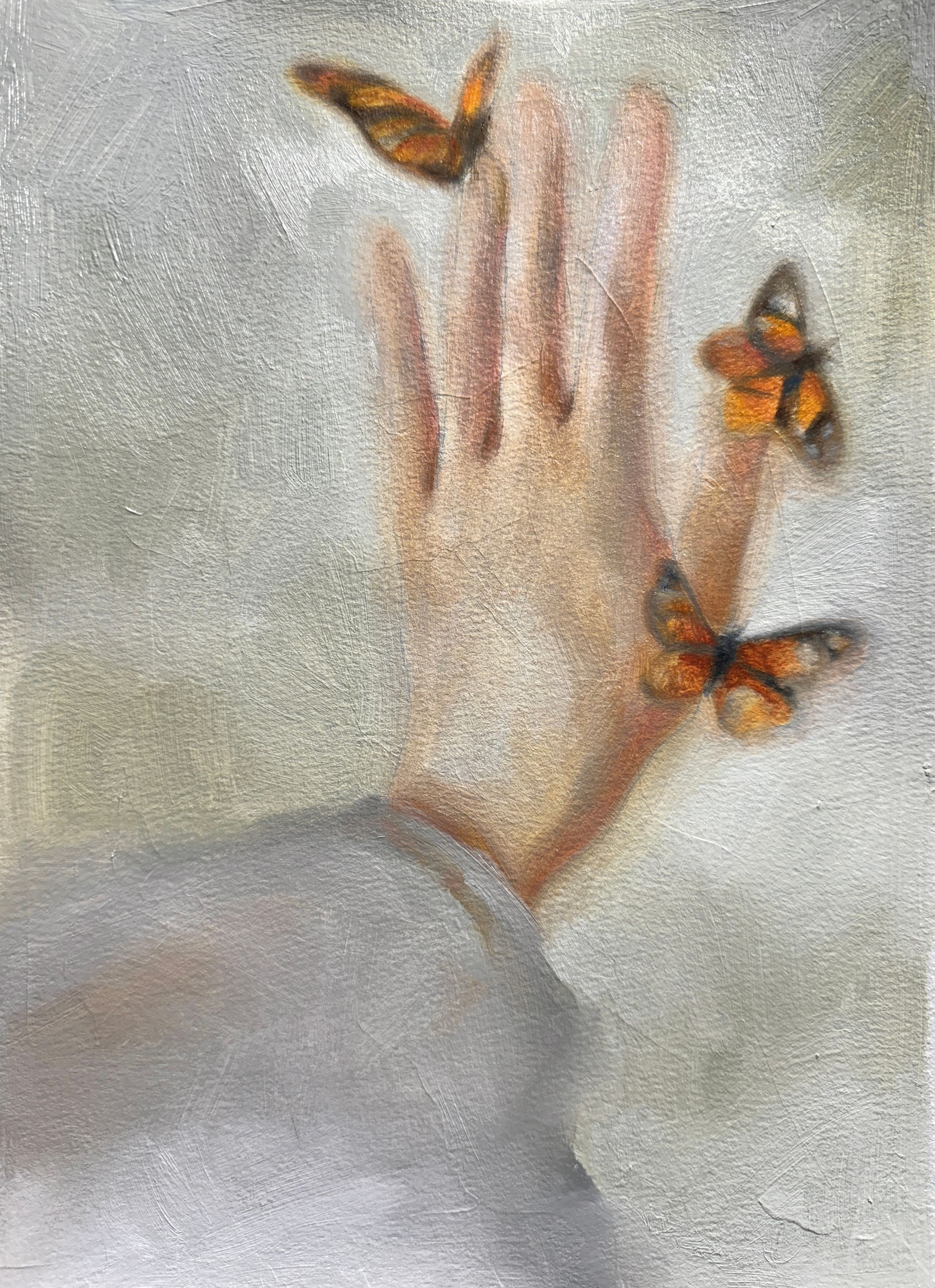 Алиса Дьякова (Авторская графика - 
                  21 x 29 см) Бабочки