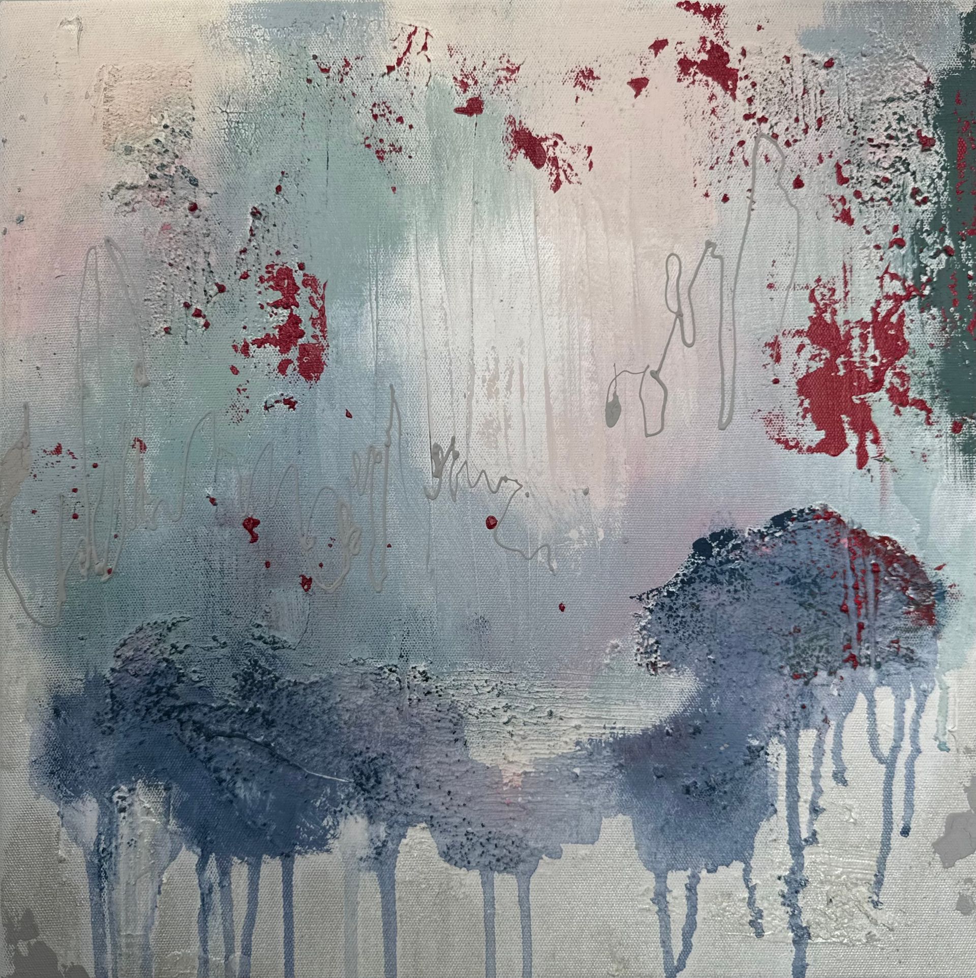 Катерина Горячева (Картина, живопись - 
                  40 x 40 см) Грезы спящей красавицы