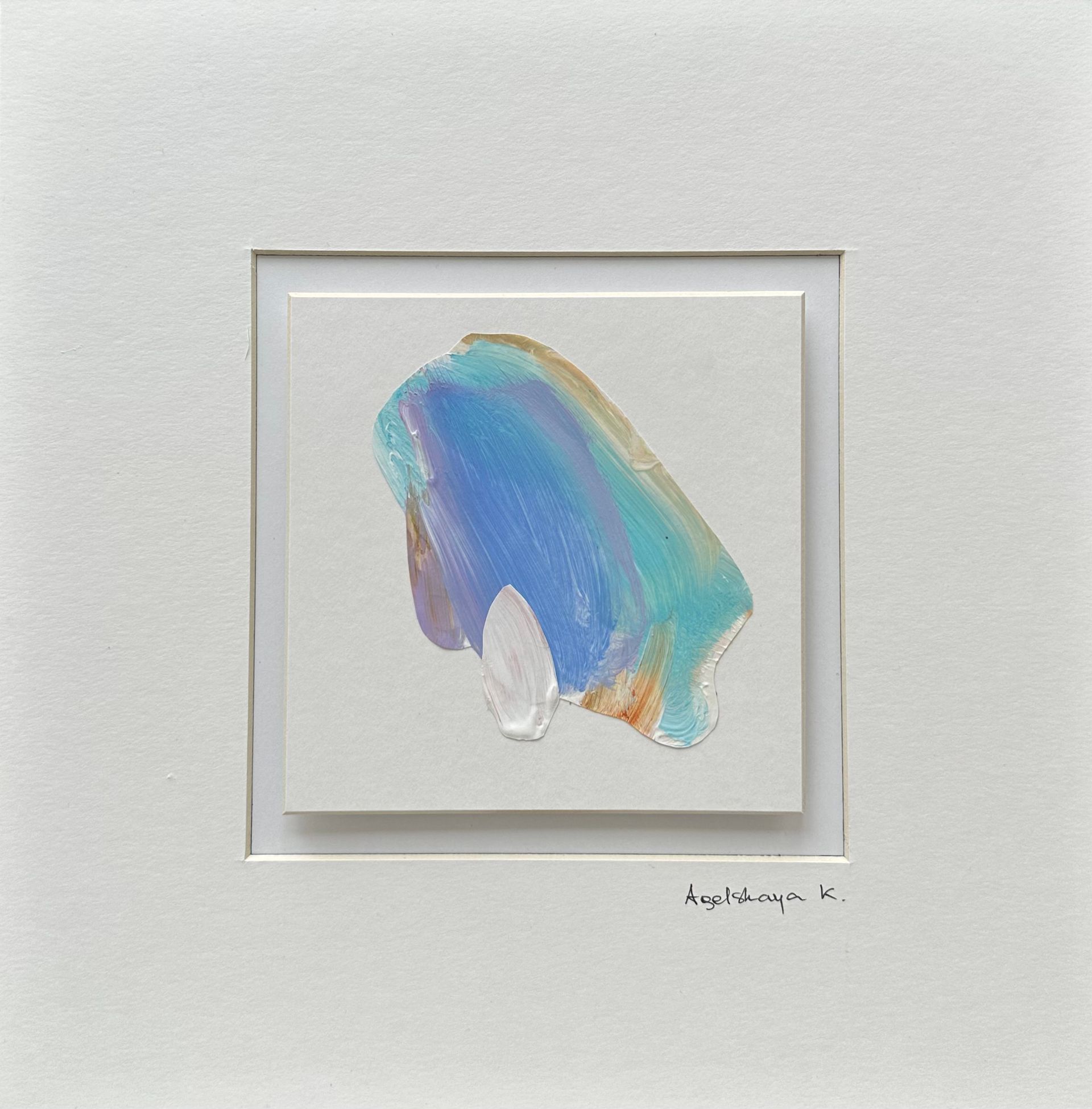 Кристина Агельская (Картина, живопись - 
                  25 x 25 см) 1 из серии "My palette"