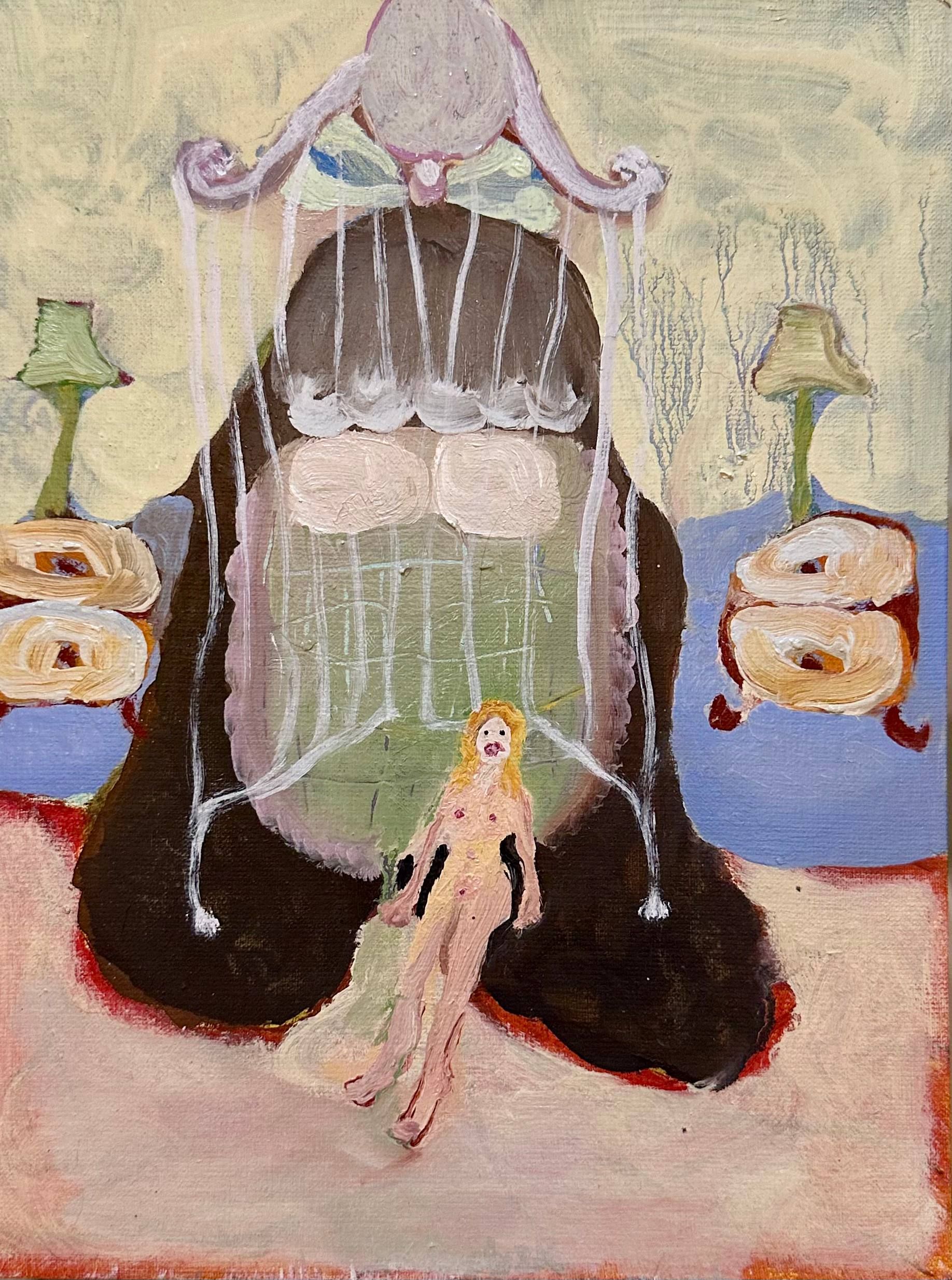 Каролина Росляк (Авторская графика - 
                  18 x 24 см) Без названия