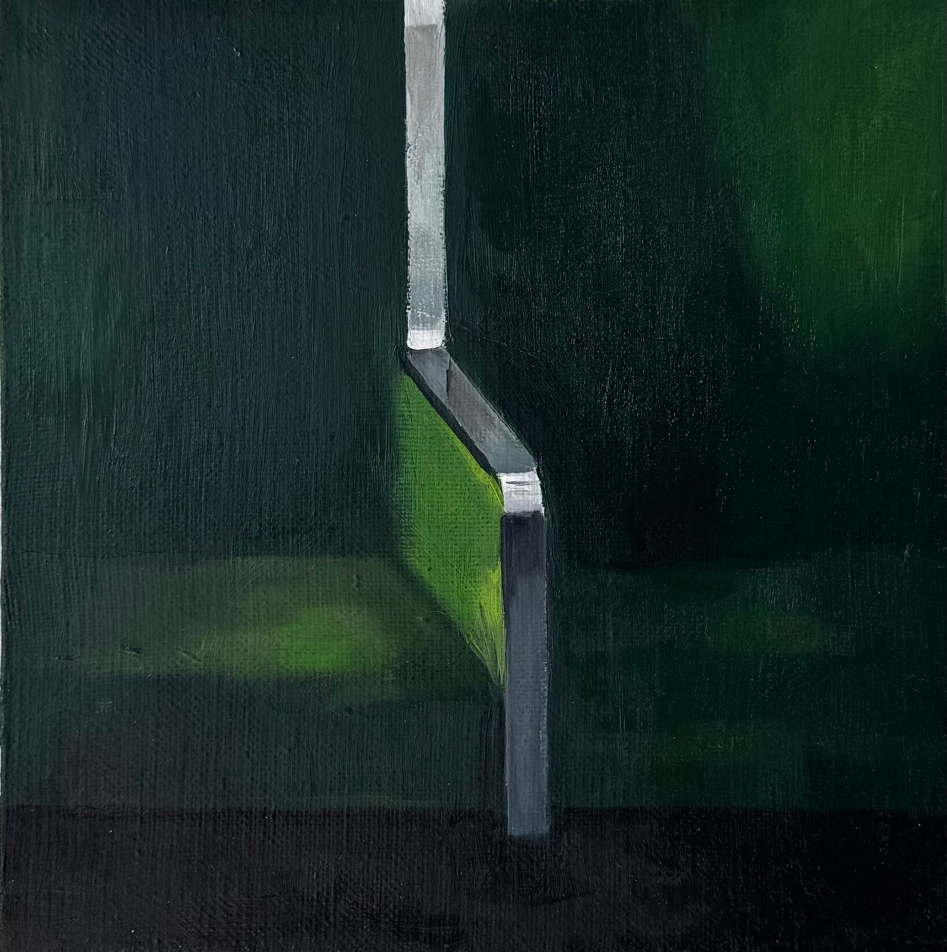 Юлия Арюшина (Картина, живопись - 
                  20 x 20 см) Токийский поезд