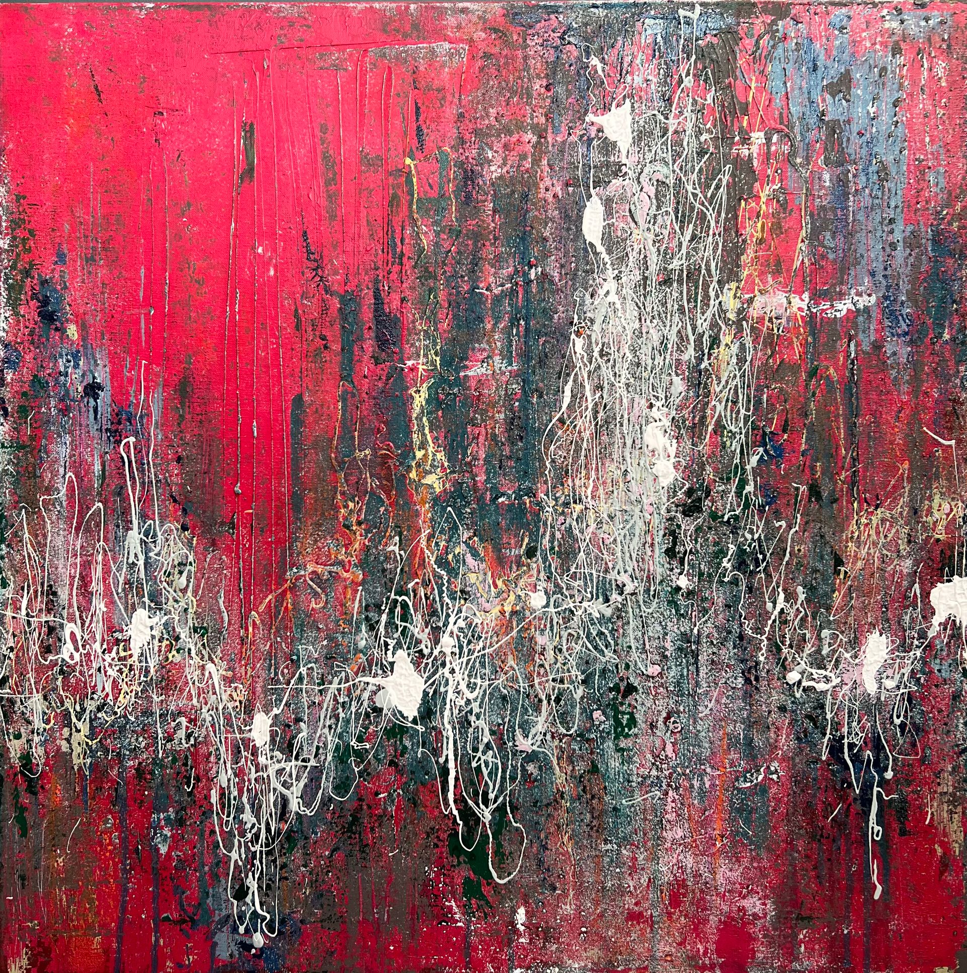 Катерина Горячева (Картина, живопись - 
                  60 x 60 см) Нервы