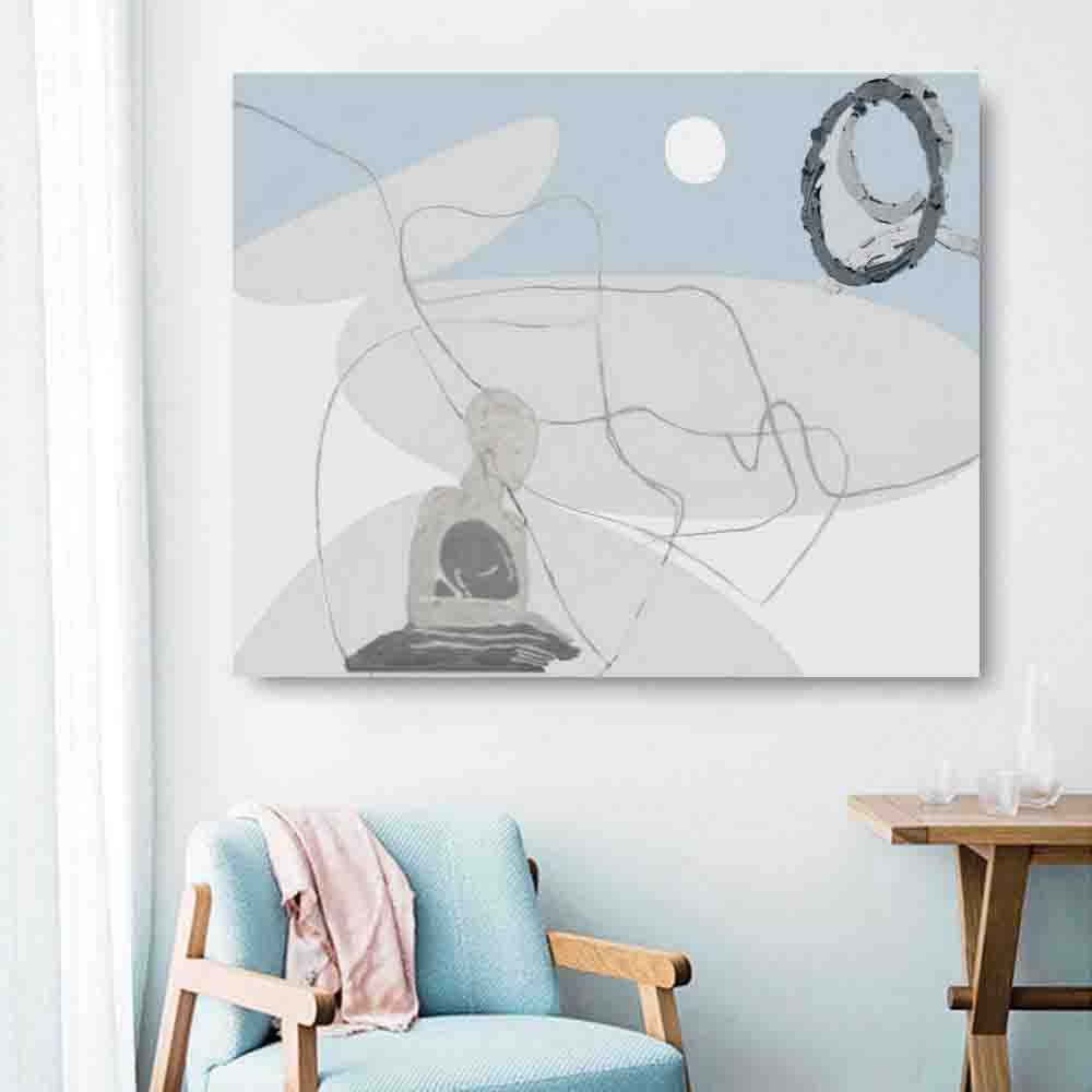 Lika Mellow (Картина, живопись - 
                  120 x 90 см) Шум камней