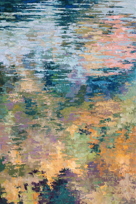 Марианна Чайка (Картина, живопись - 
                  120 x 180 см) Отражение II