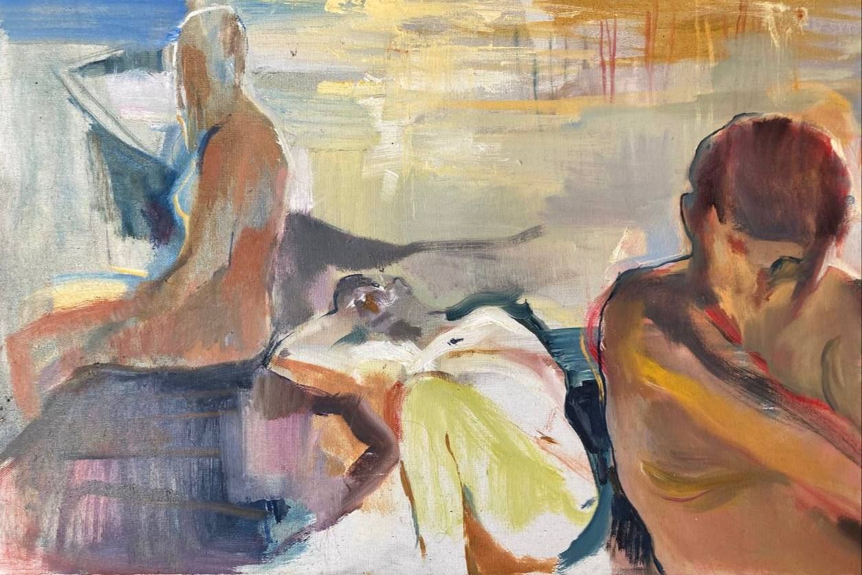 Полина Федотова (Картина, живопись - 
                  60 x 40 см) Совершенно летний