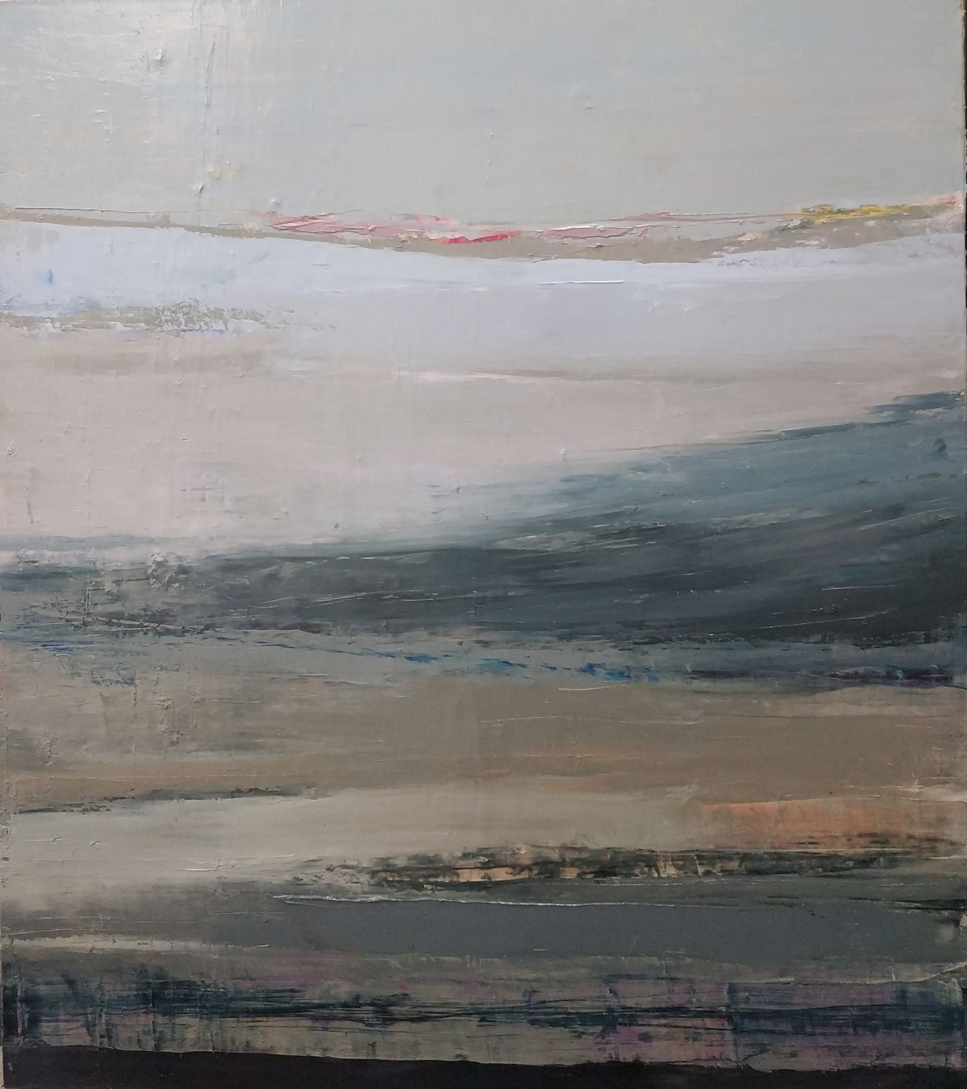 Виктория Шворень (Картина, живопись - 
                  70 x 80 см) Под песком