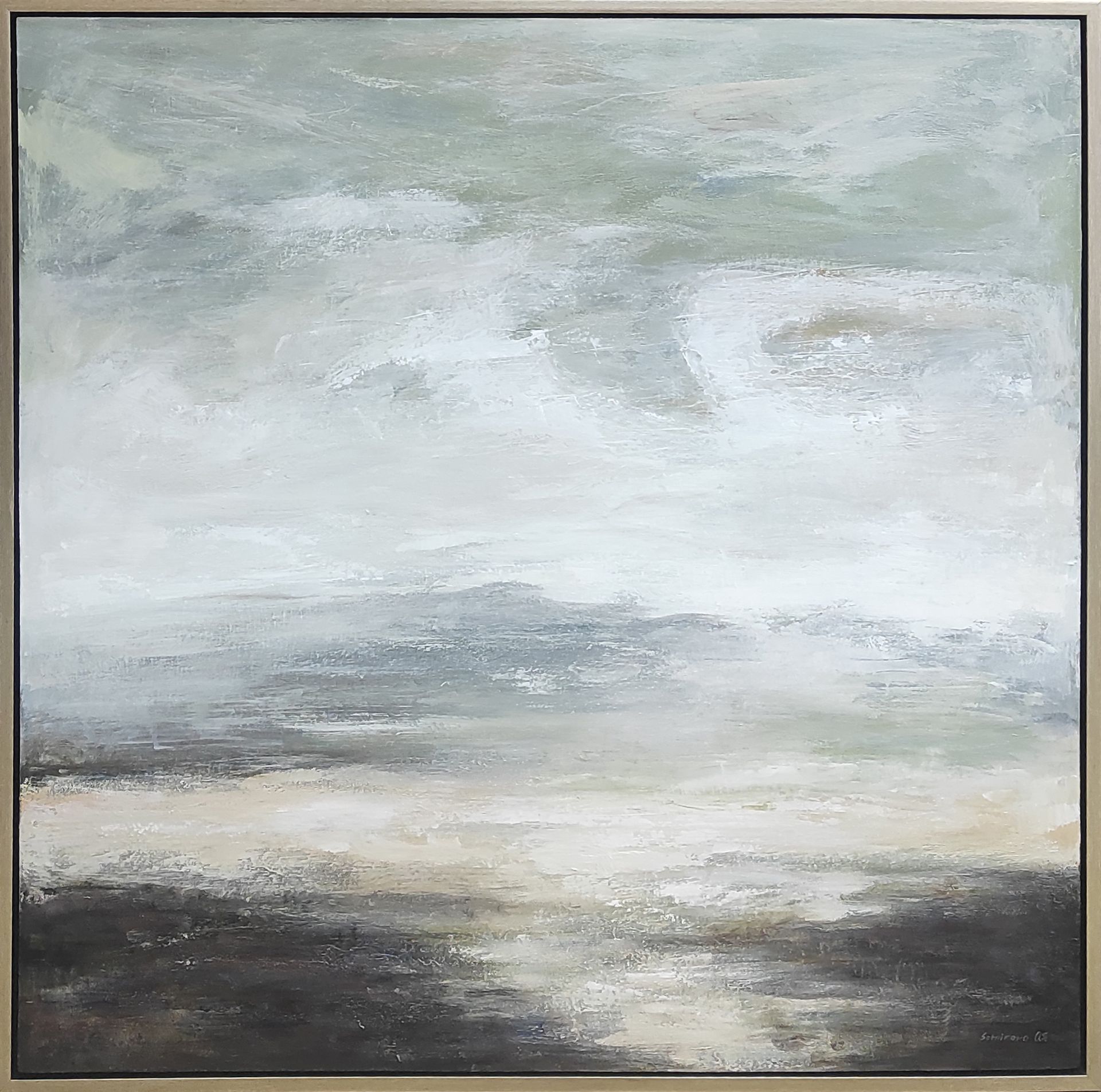 Оксана Сотникова (Картина, живопись - 
                  104 x 104 см) После дождя