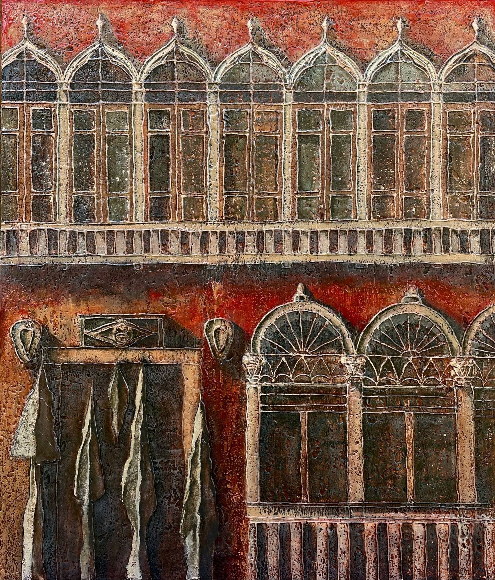 Алан Есенов (Картина, живопись - 
                  68 x 78 см) Из серии "Дворцы Венеции"