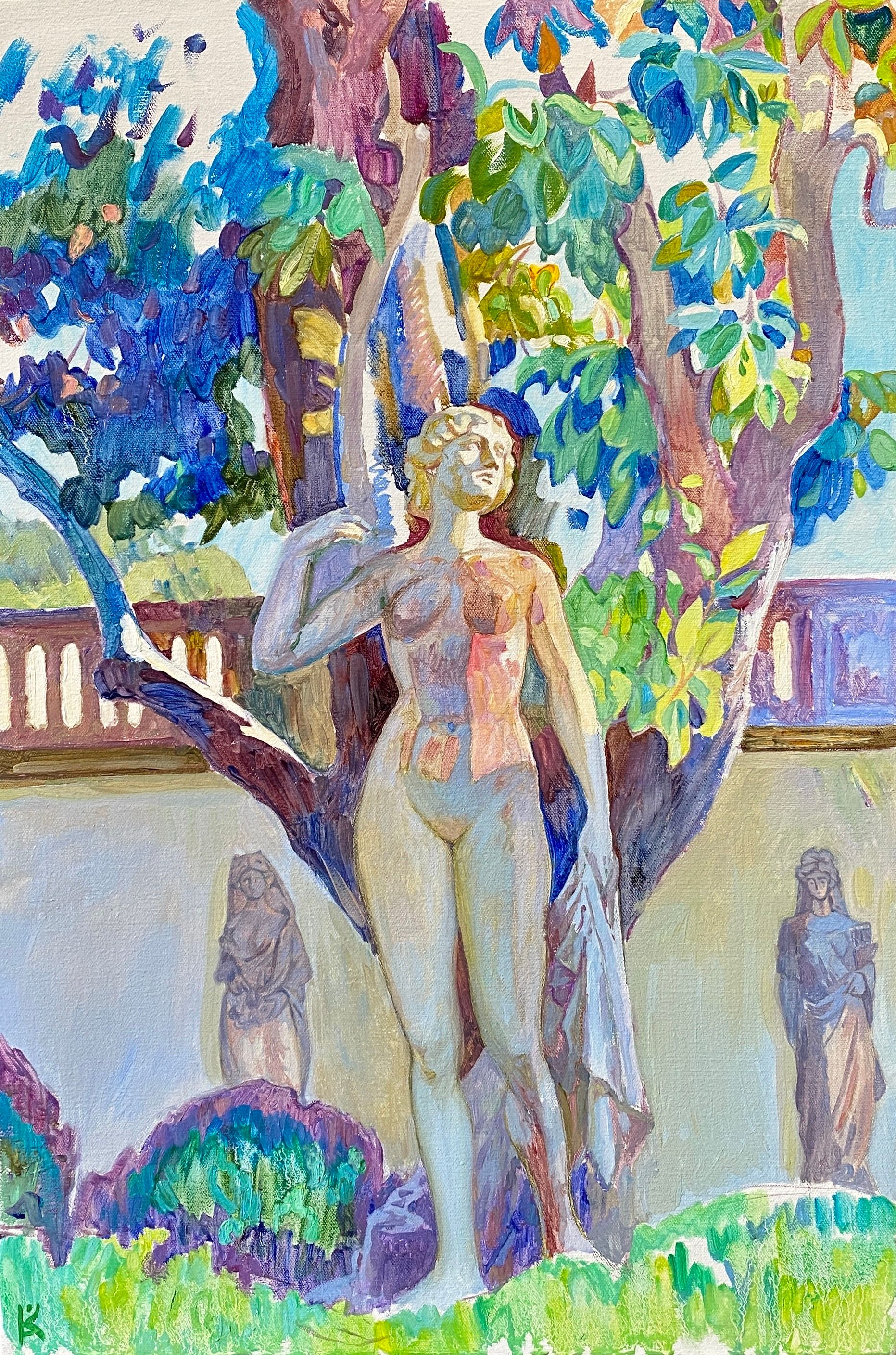 Алексей Кротов (Картина, живопись - 
                  40 x 60 см) Фрина. Дворец Ахиллеон. Остров Корфу