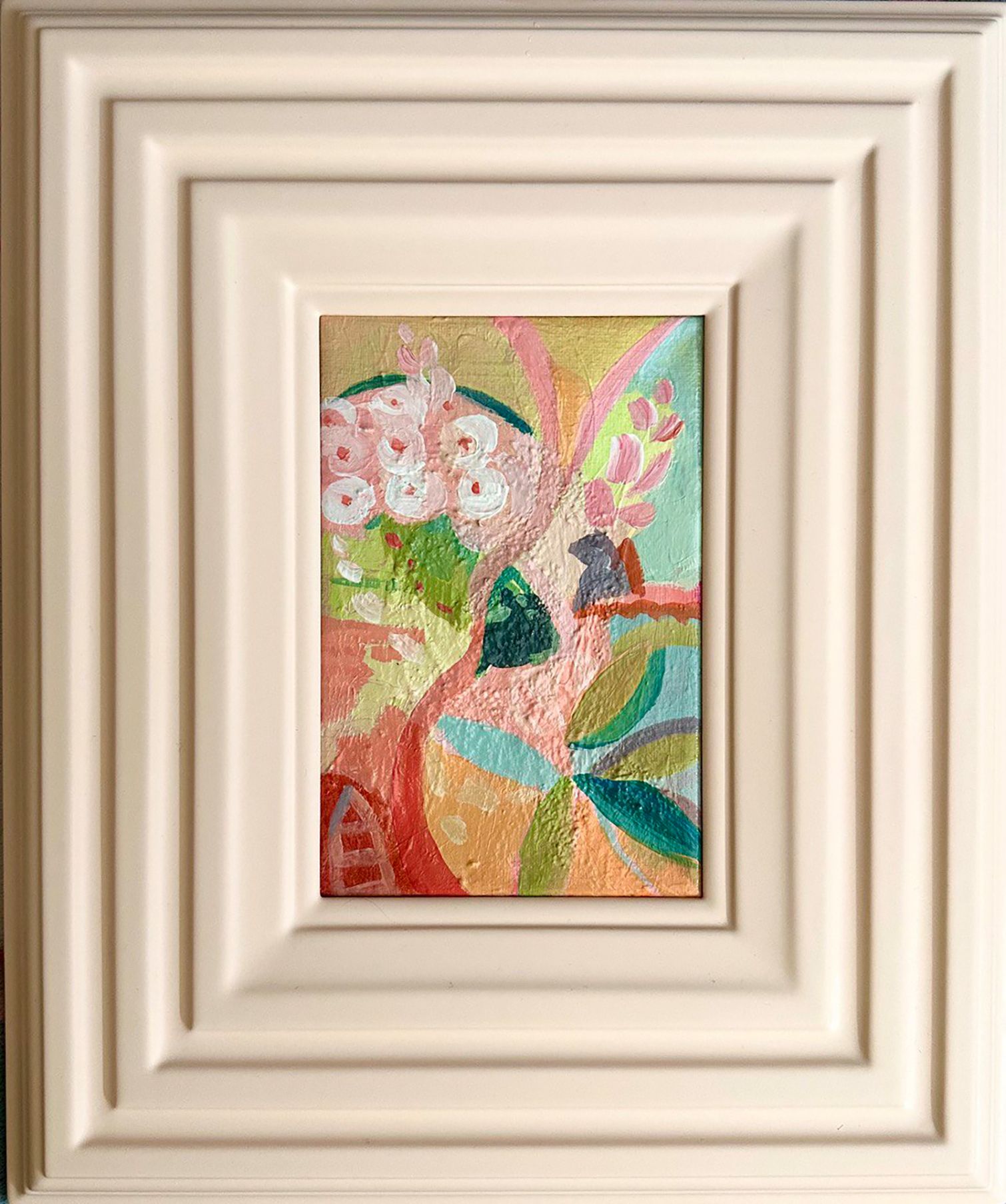 Ева Гец (Картина, живопись - 
                  22 x 28 см) Окно