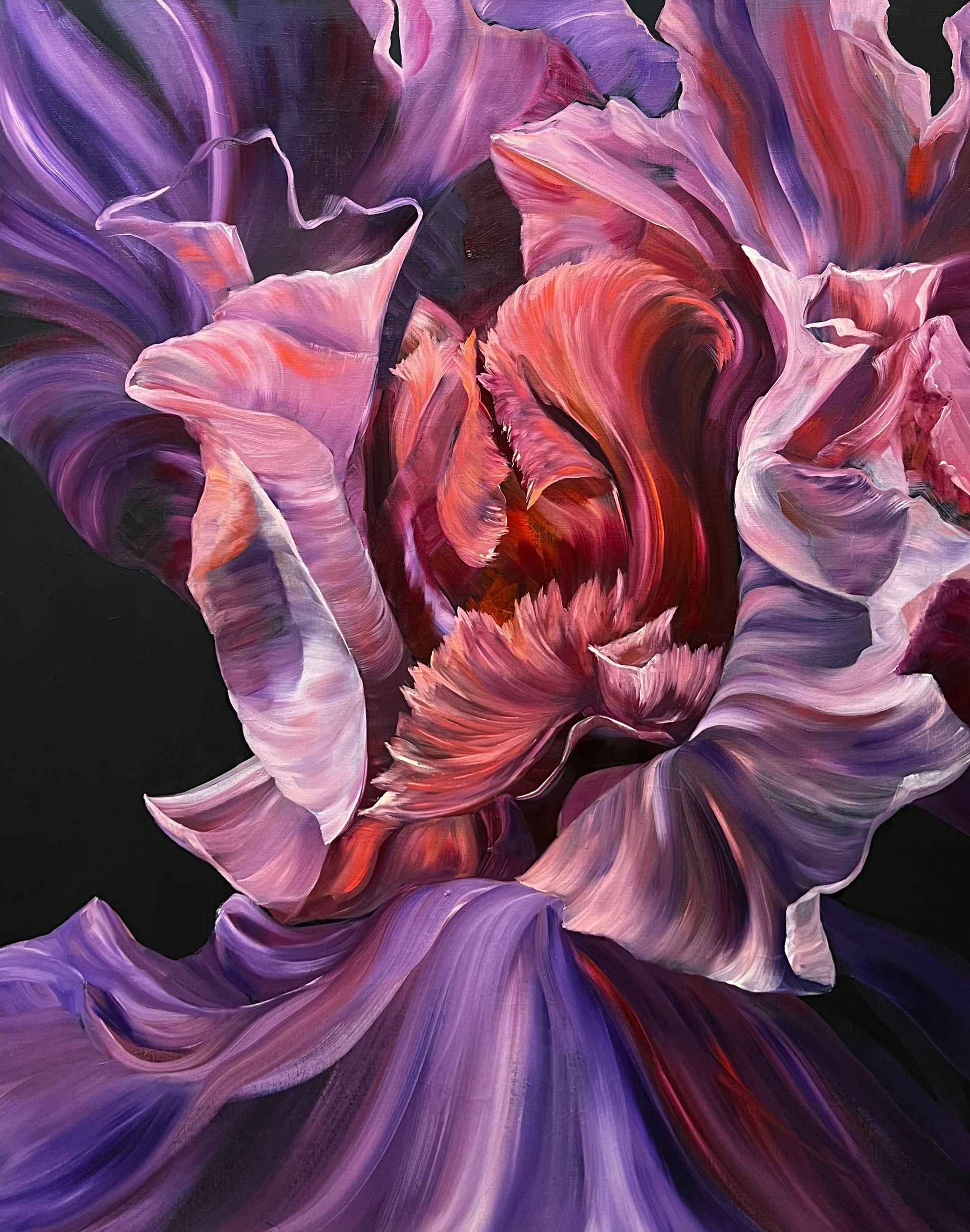 Инна Сумина (Картина, живопись - 
                  80 x 100 см) Тайные мечты