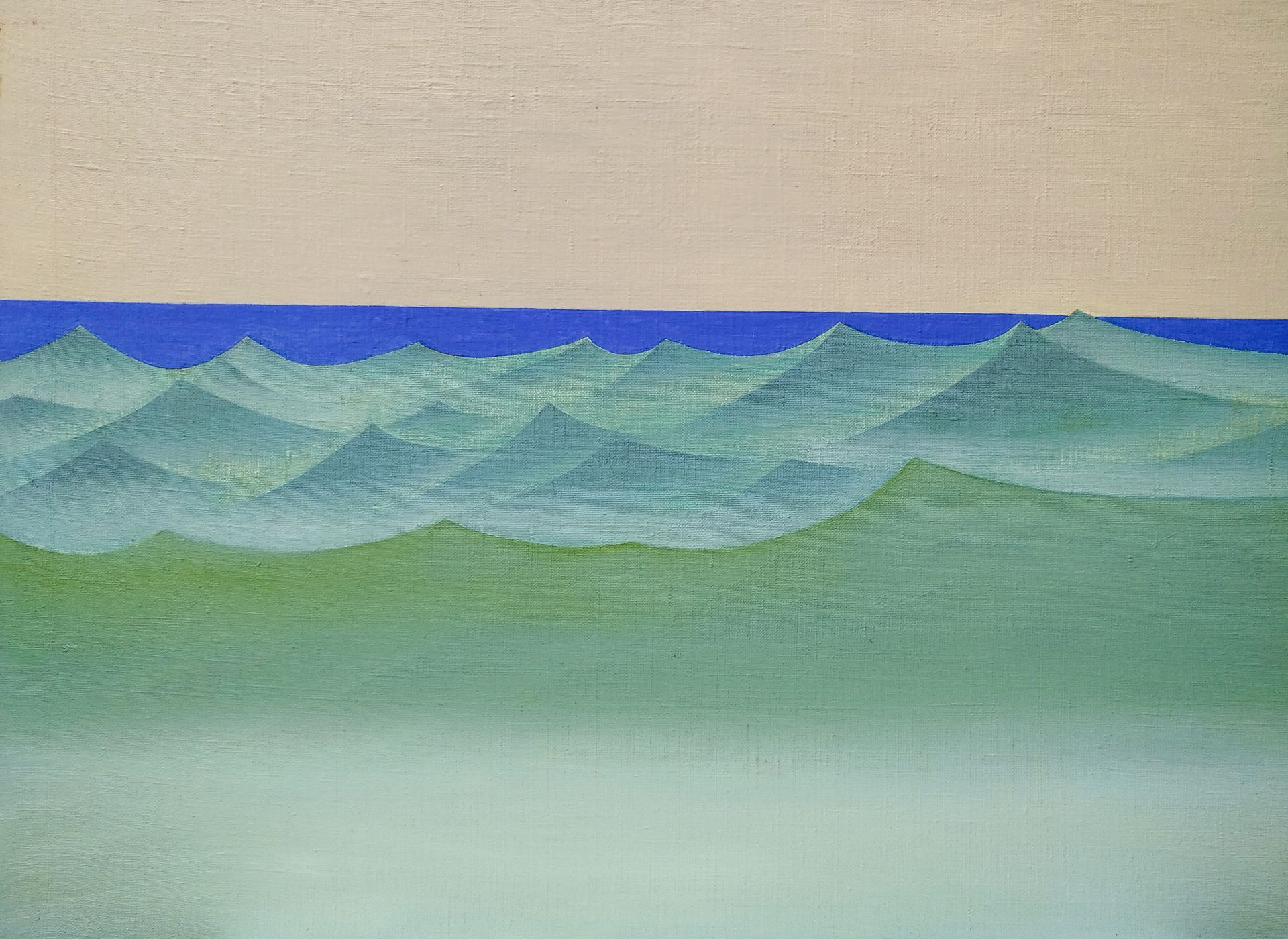 Рауф Туктар (Картина, живопись - 
                  81 x 60 см) Волна