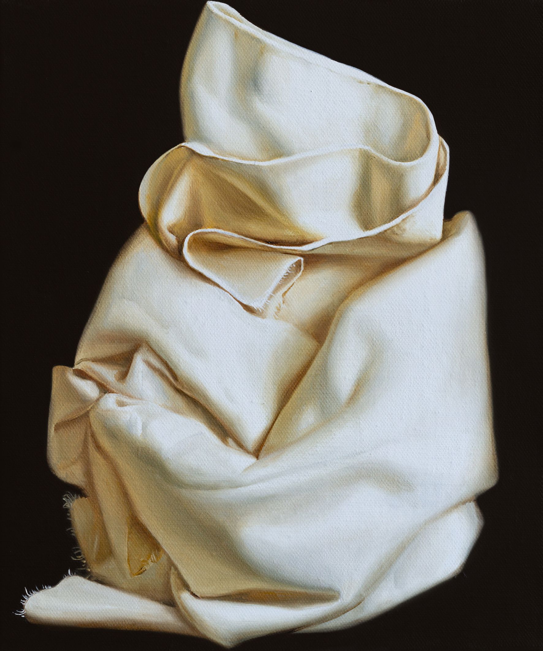 Виктор Пономаренко (Картина, живопись - 
                  25 x 30 см) Белое-35