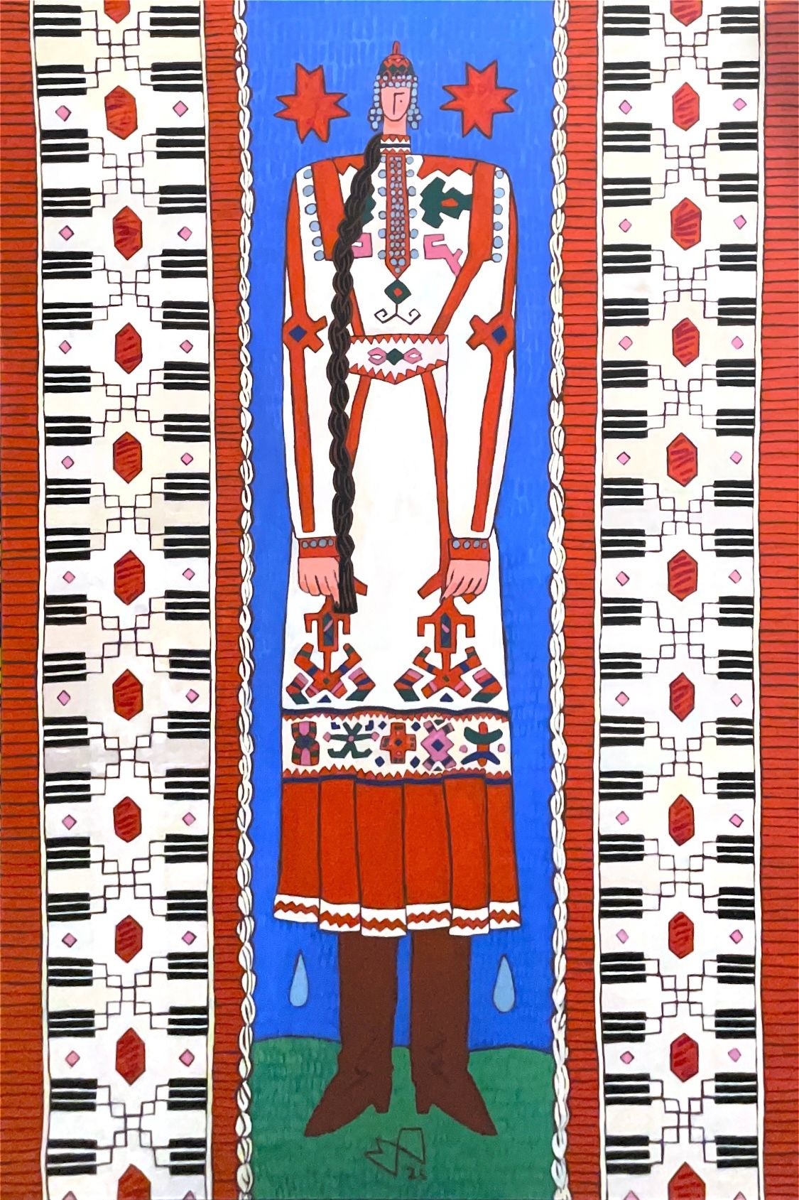 Поли Марко (Картина, живопись - 
                  125 x 180 см) Анне