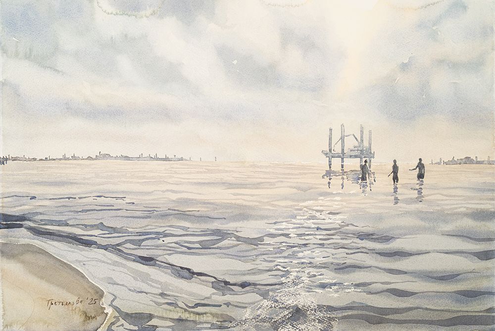 Юлия Третьякова (Авторская графика - 
                  56 x 38 см) Светлогорский Солярис