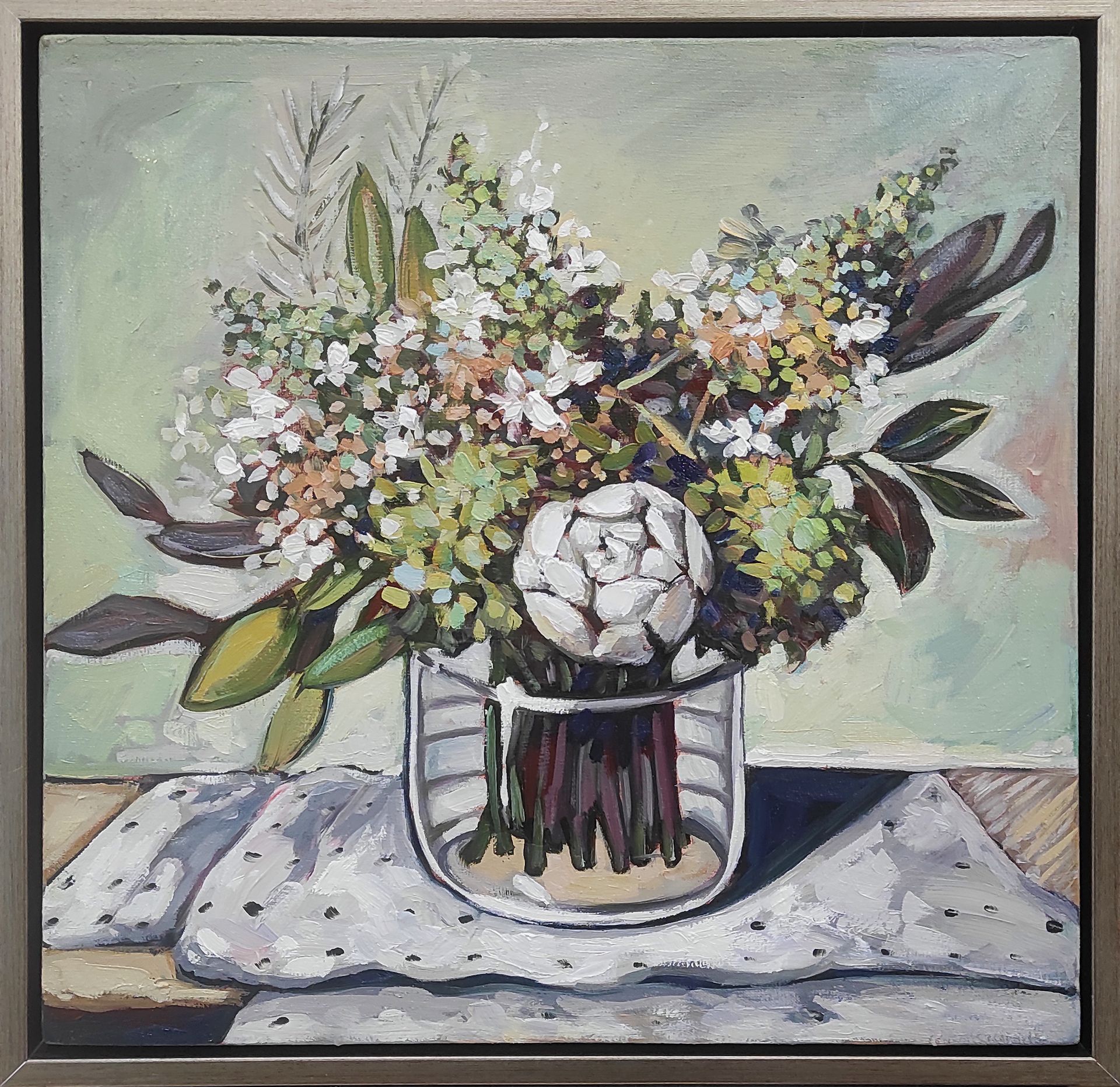 Оксана Сотникова (Картина, живопись - 
                  34 x 34 см) Осенний натюрморт №1