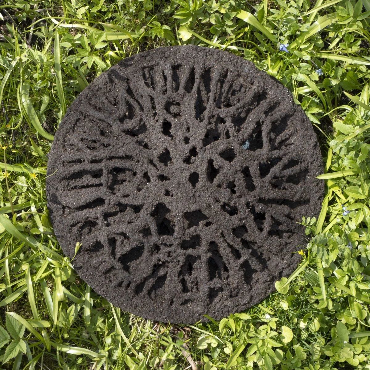 Ян Тихоненко (Объект - 
                  40 x 40 см) Soil artwork series 12