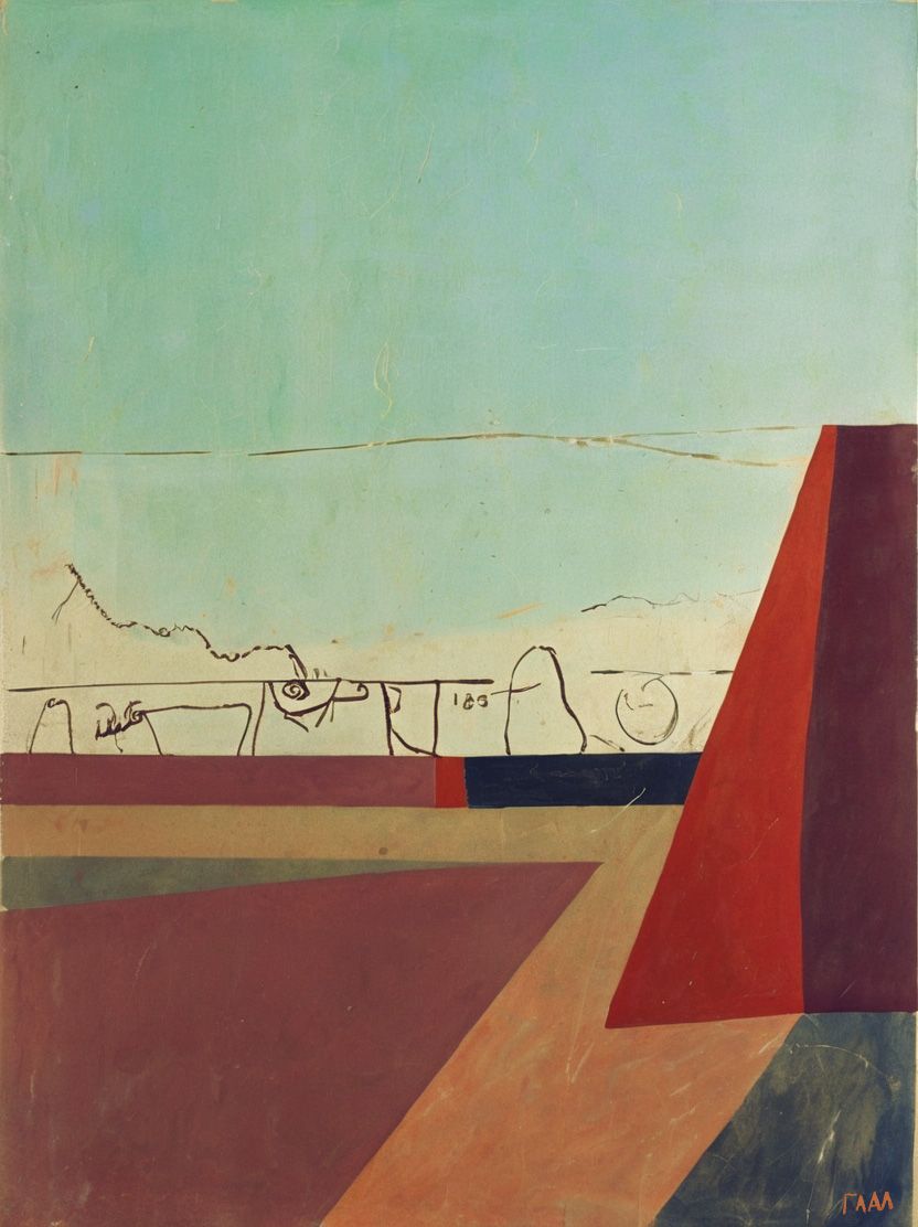 Александр Галяцкий (Графика цифровая (принты) - 
                  50 x 67 см) Форпост